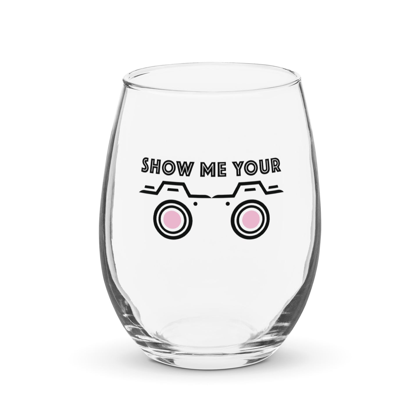 SHOW ME YOUR...CAMERAS Stemless wine glass