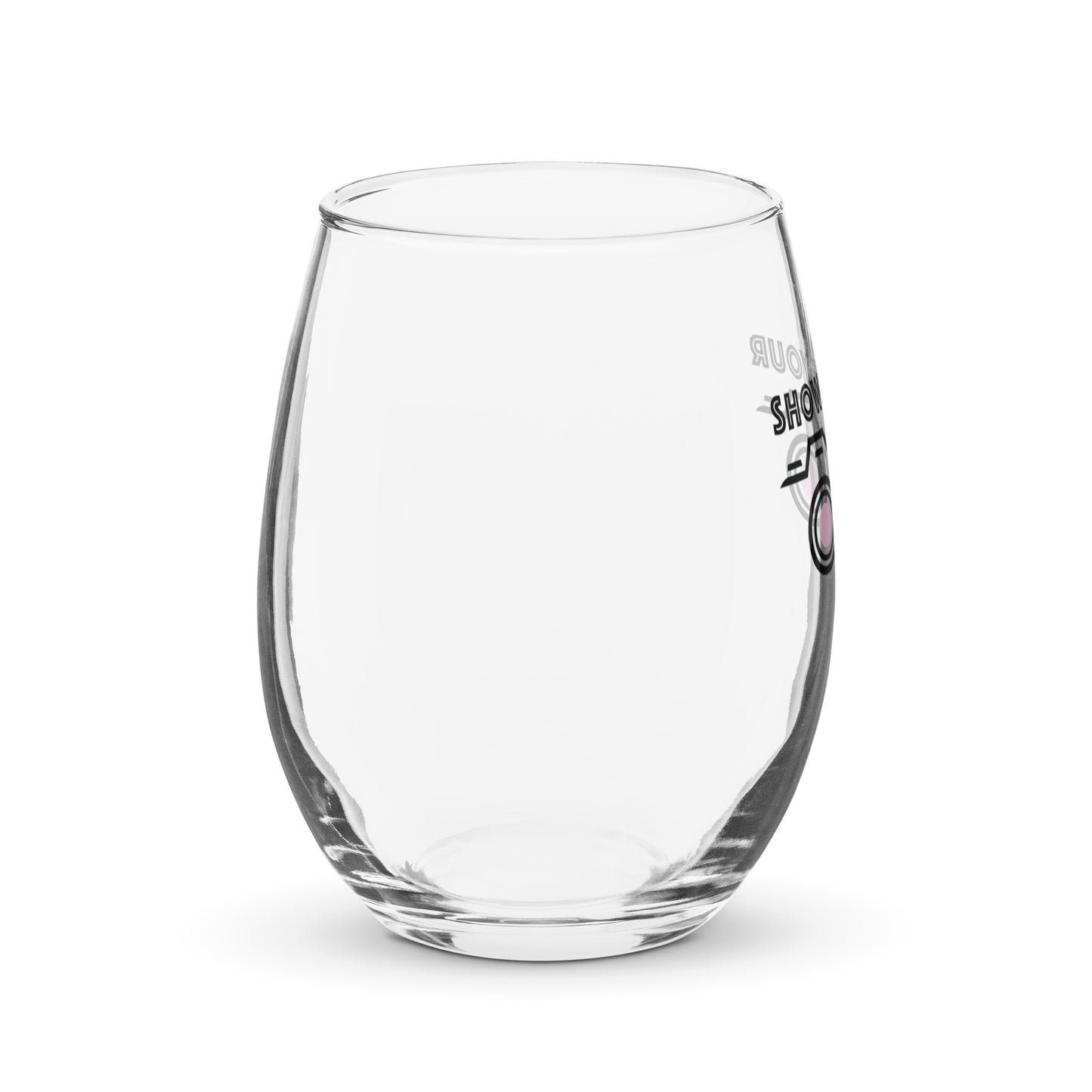 SHOW ME YOUR...CAMERAS Stemless wine glass