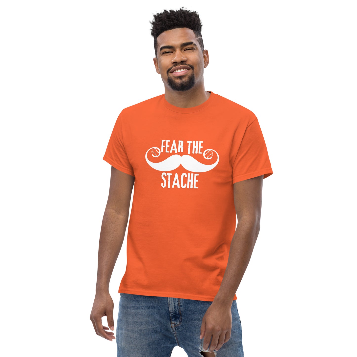 Fear the Stache Unisex classic tee