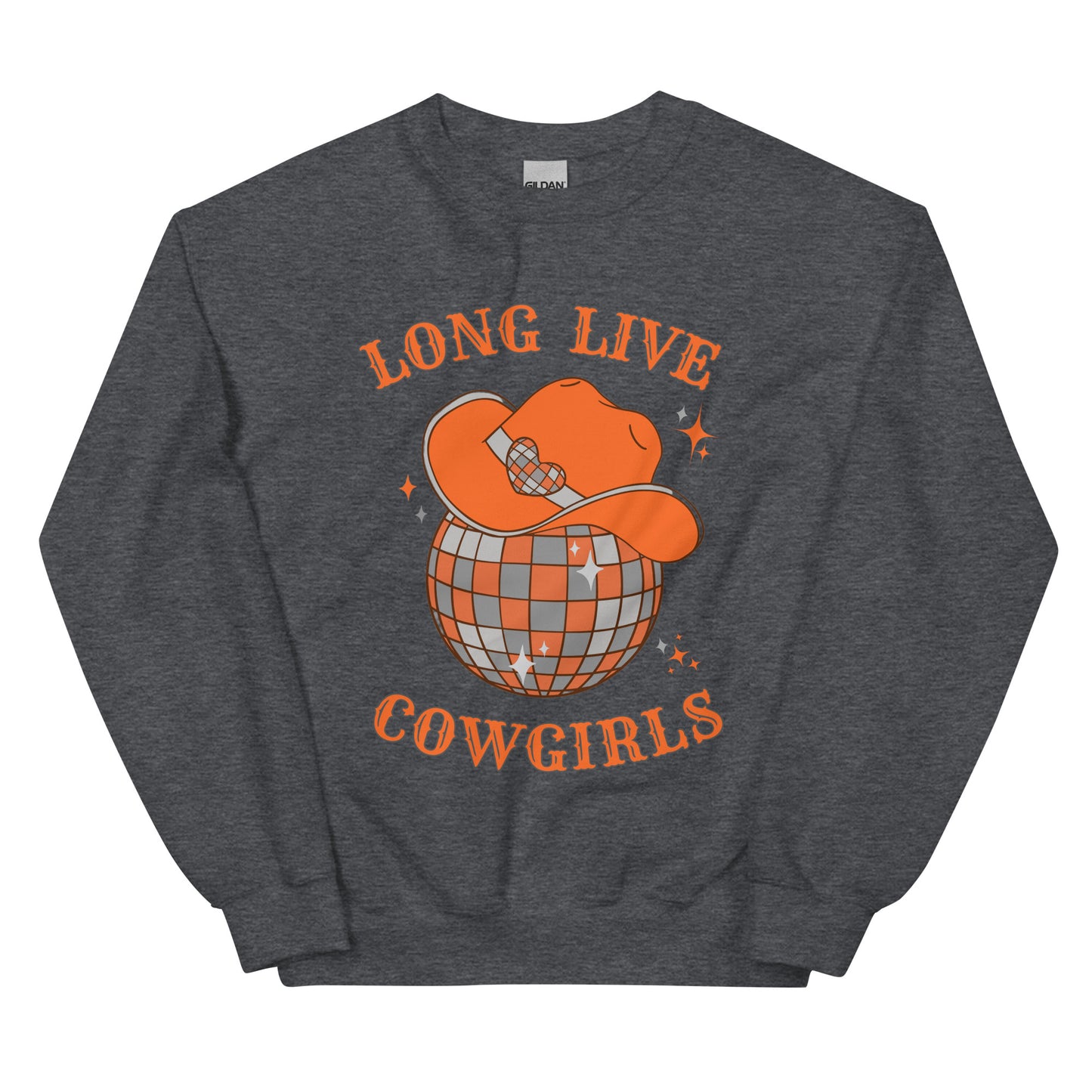 Long Live BIG ORANGE Cowgirls Unisex Sweatshirt