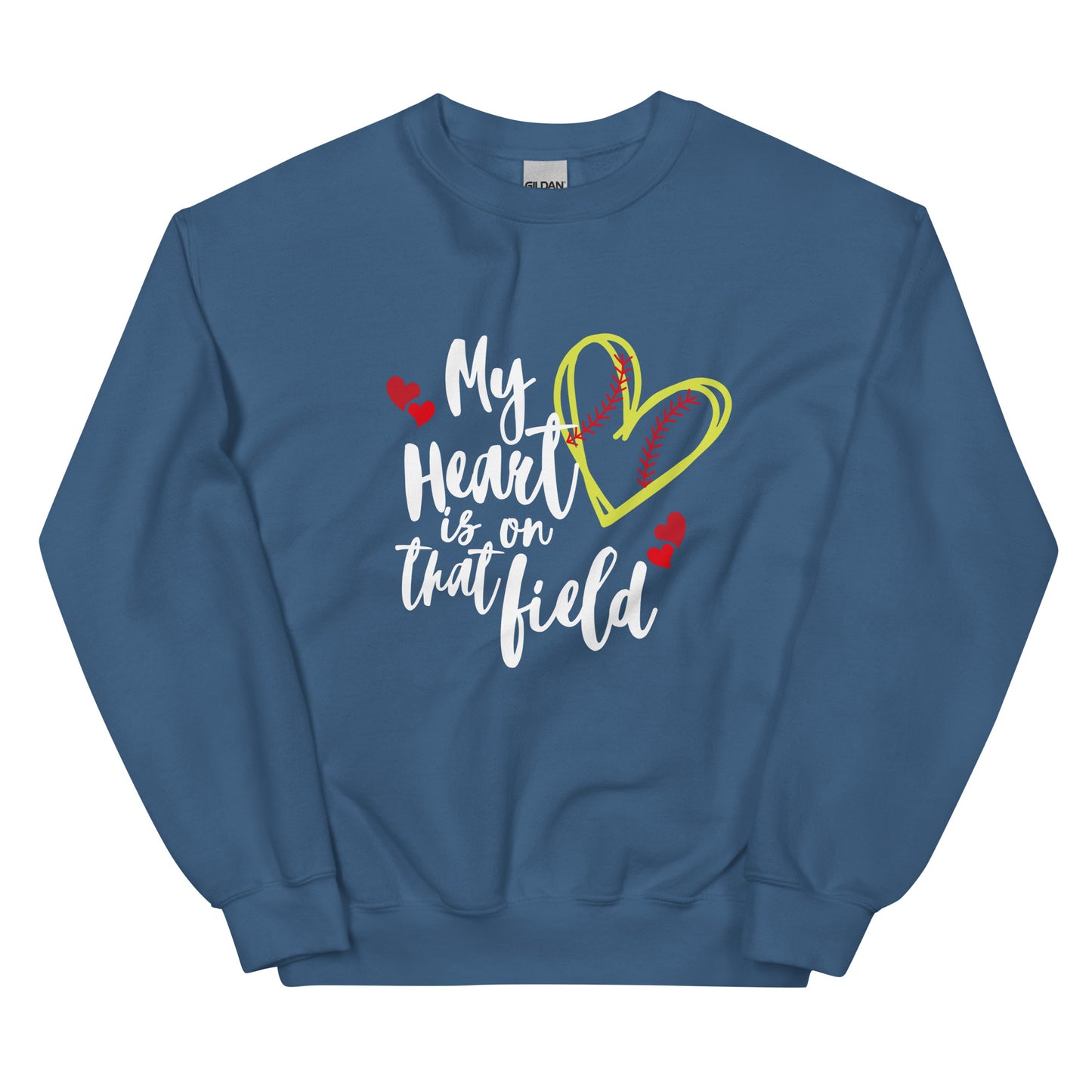 My Heart is on that Field (w) Unisex Sweatshirt