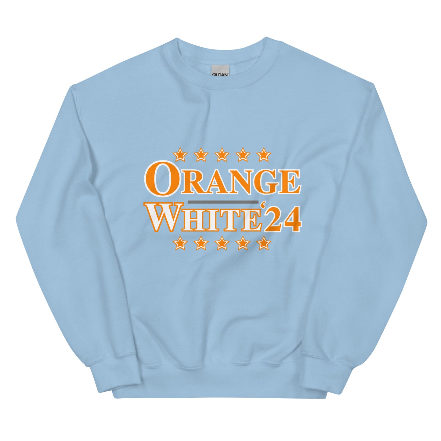 ORANGE/WHITE '24 ELECTION Unisex Sweatshirt