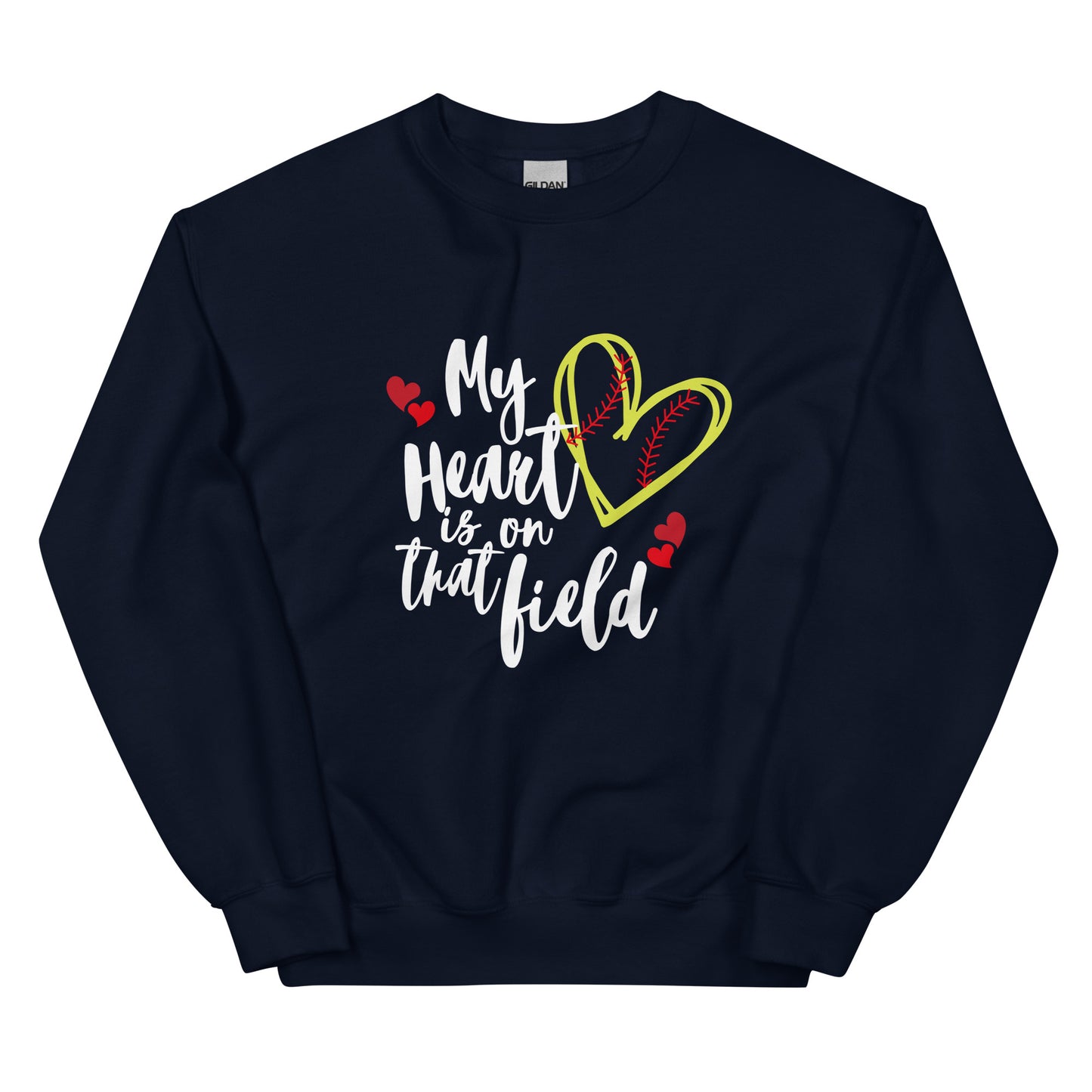 My Heart is on that Field (w) Unisex Sweatshirt