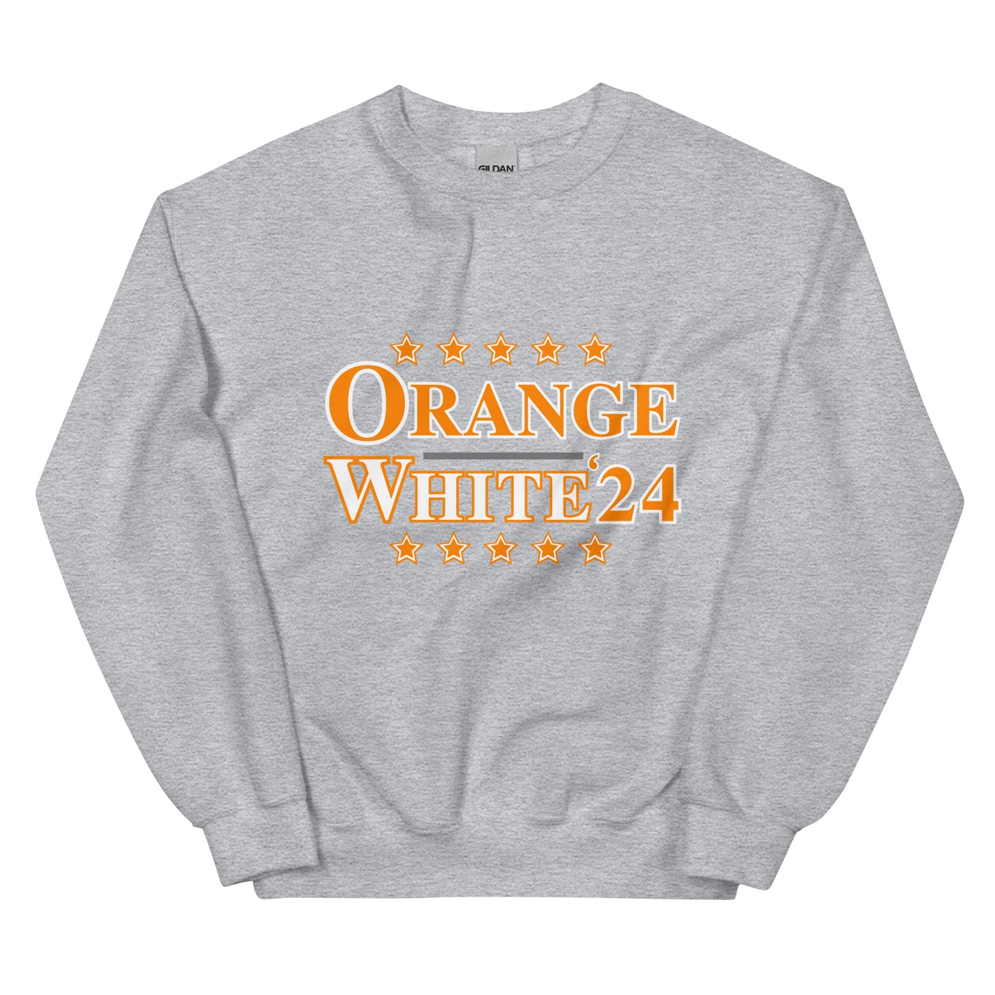 ORANGE/WHITE '24 ELECTION Unisex Sweatshirt