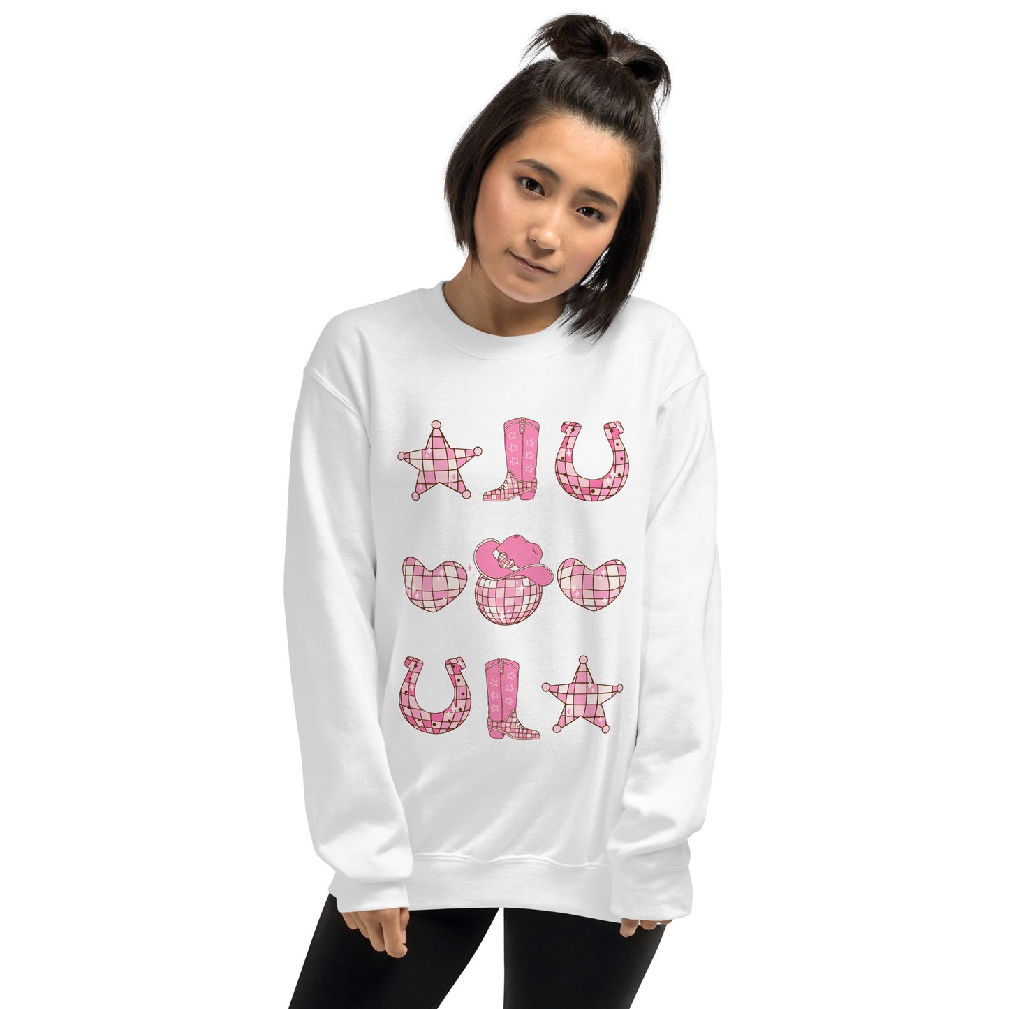 Disco Cowgirl Unisex Sweatshirt