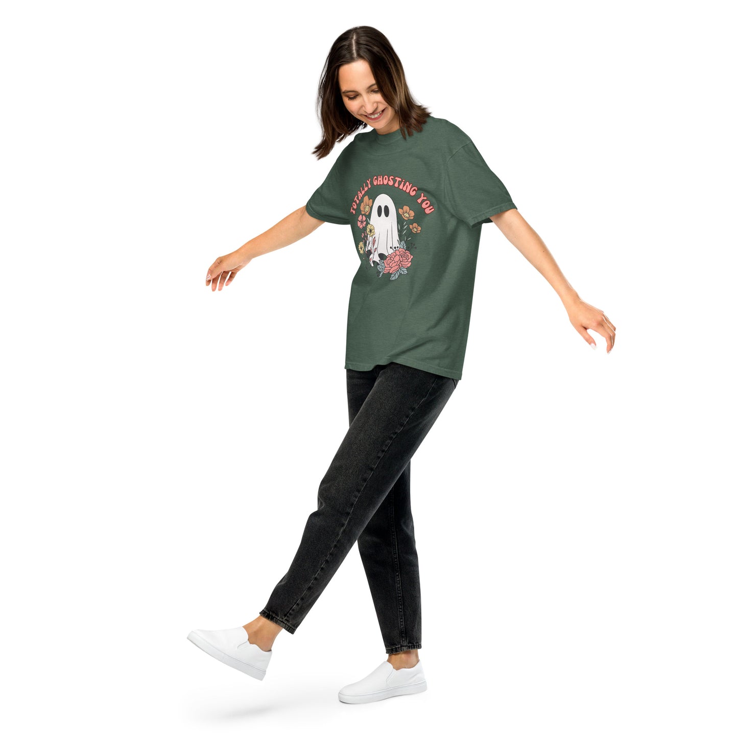Totally Ghosting You Unisex garment-dyed heavyweight t-shirt