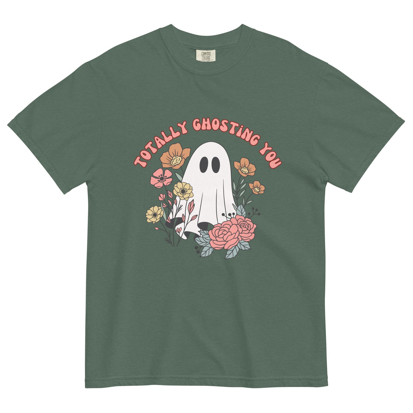 Totally Ghosting You Unisex garment-dyed heavyweight t-shirt