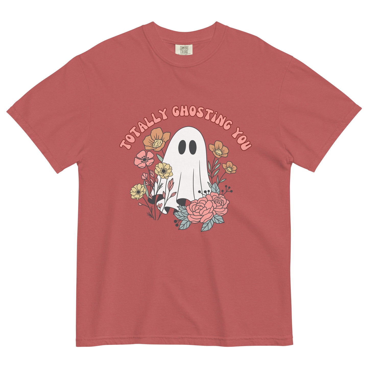 Totally Ghosting You Unisex garment-dyed heavyweight t-shirt