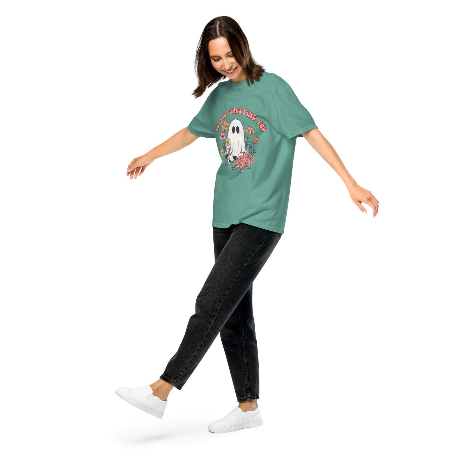 Totally Ghosting You Unisex garment-dyed heavyweight t-shirt