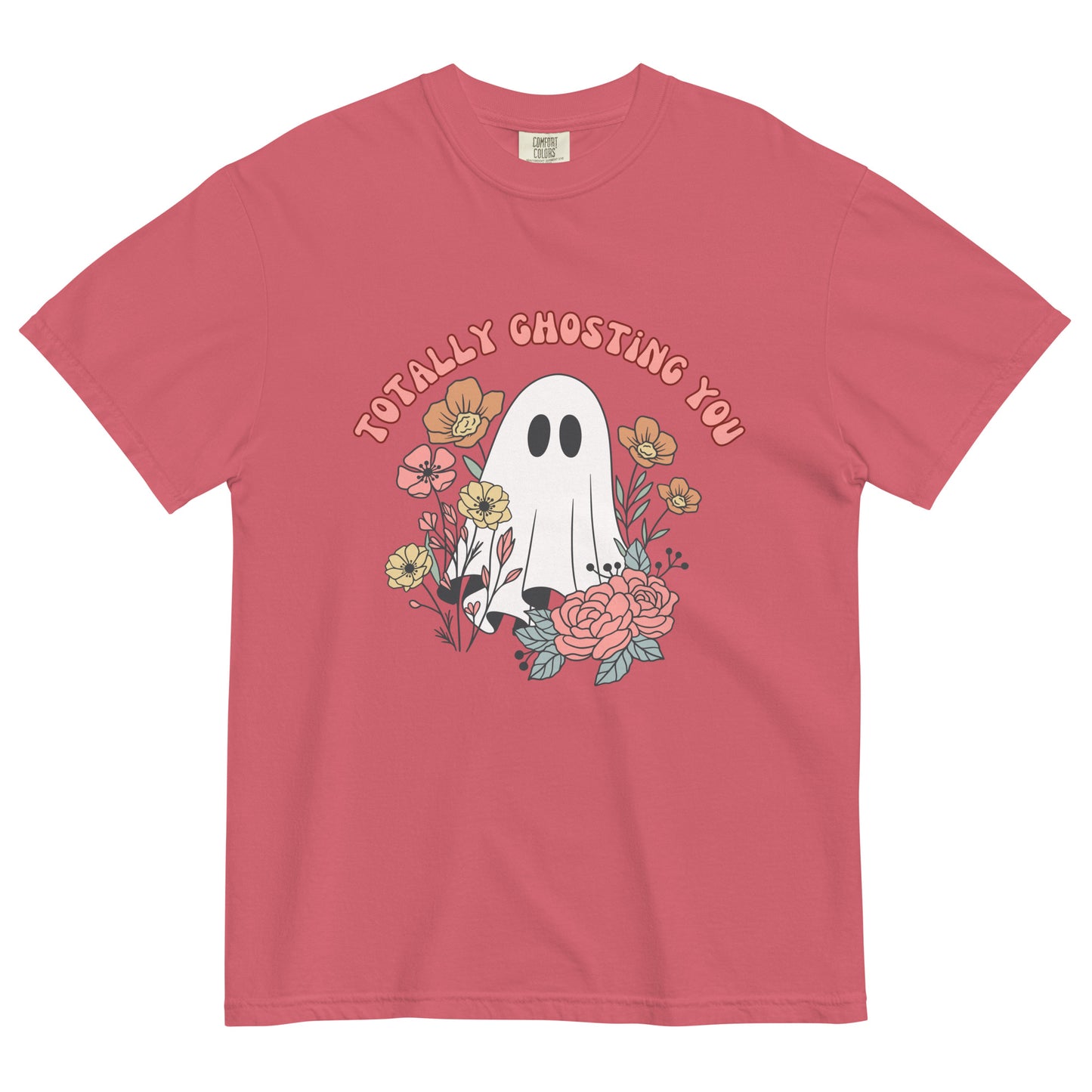 Totally Ghosting You Unisex garment-dyed heavyweight t-shirt