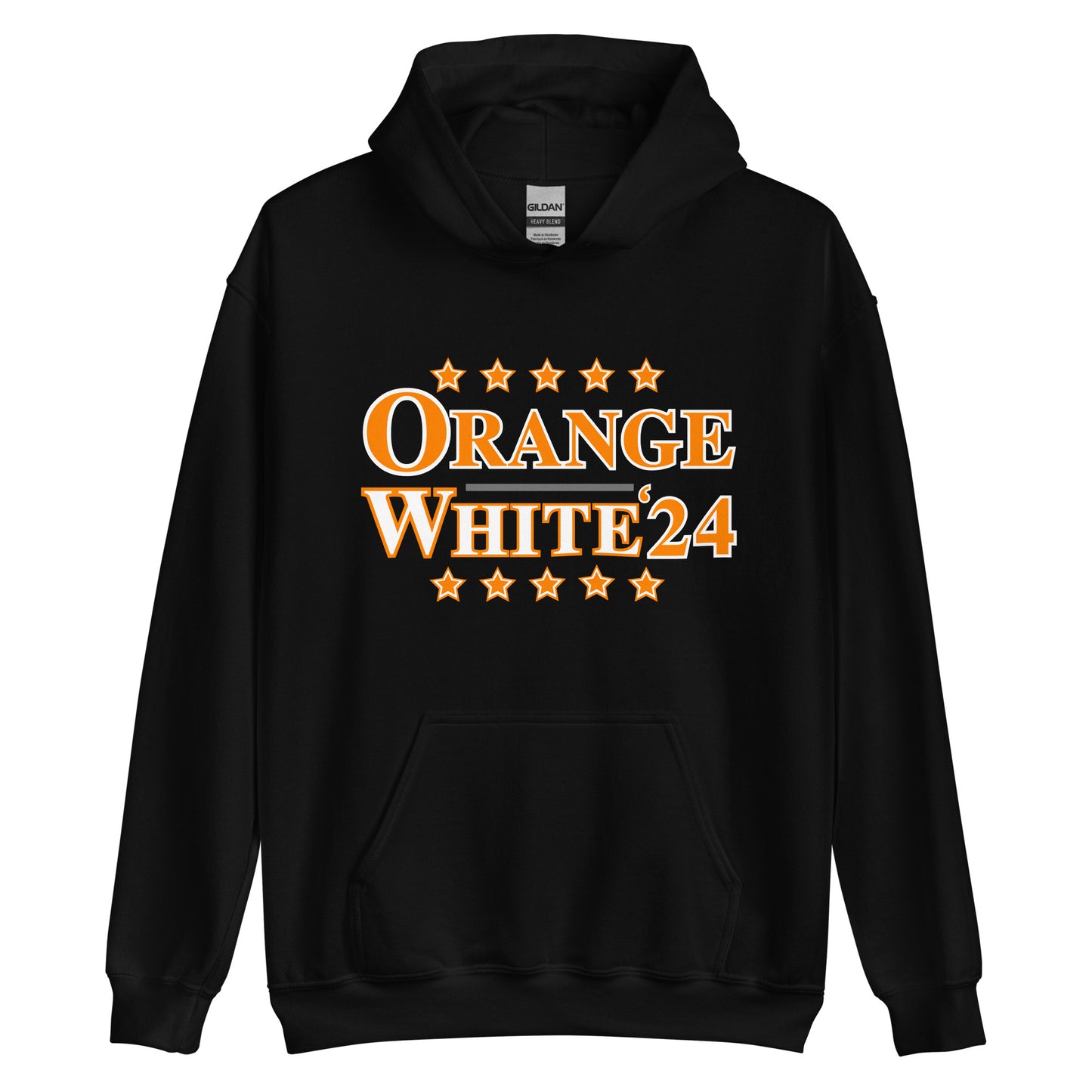 ORANGE/WHITE '24 ELECTION Unisex Hoodie