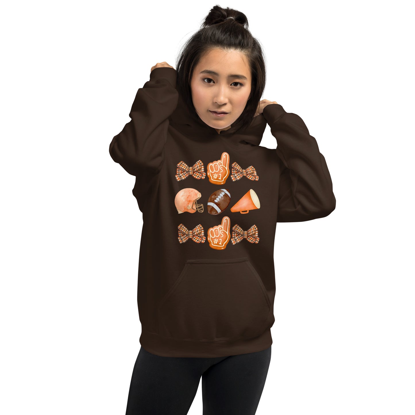 Vintage Fall Football Unisex Hoodie