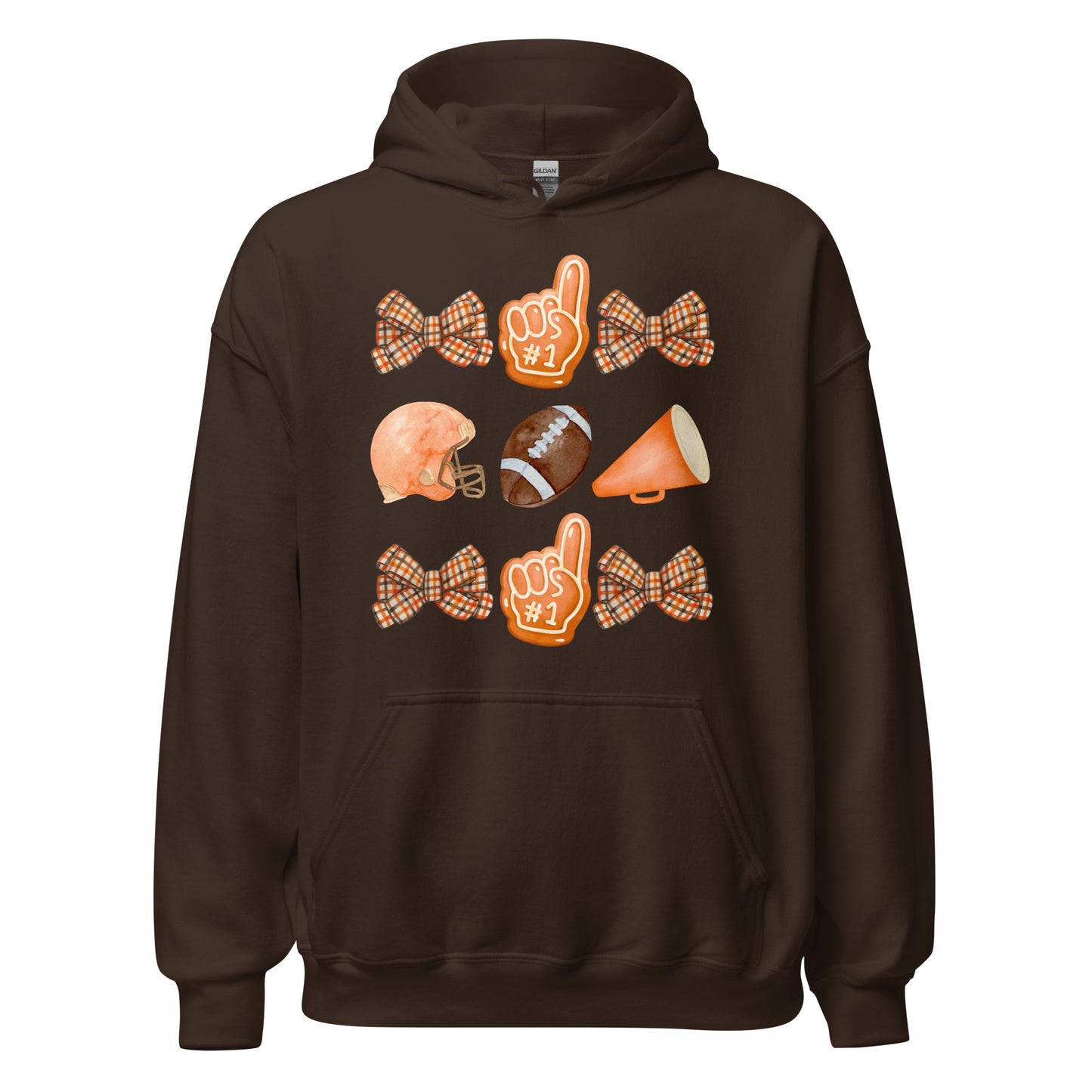 Vintage Fall Football Unisex Hoodie