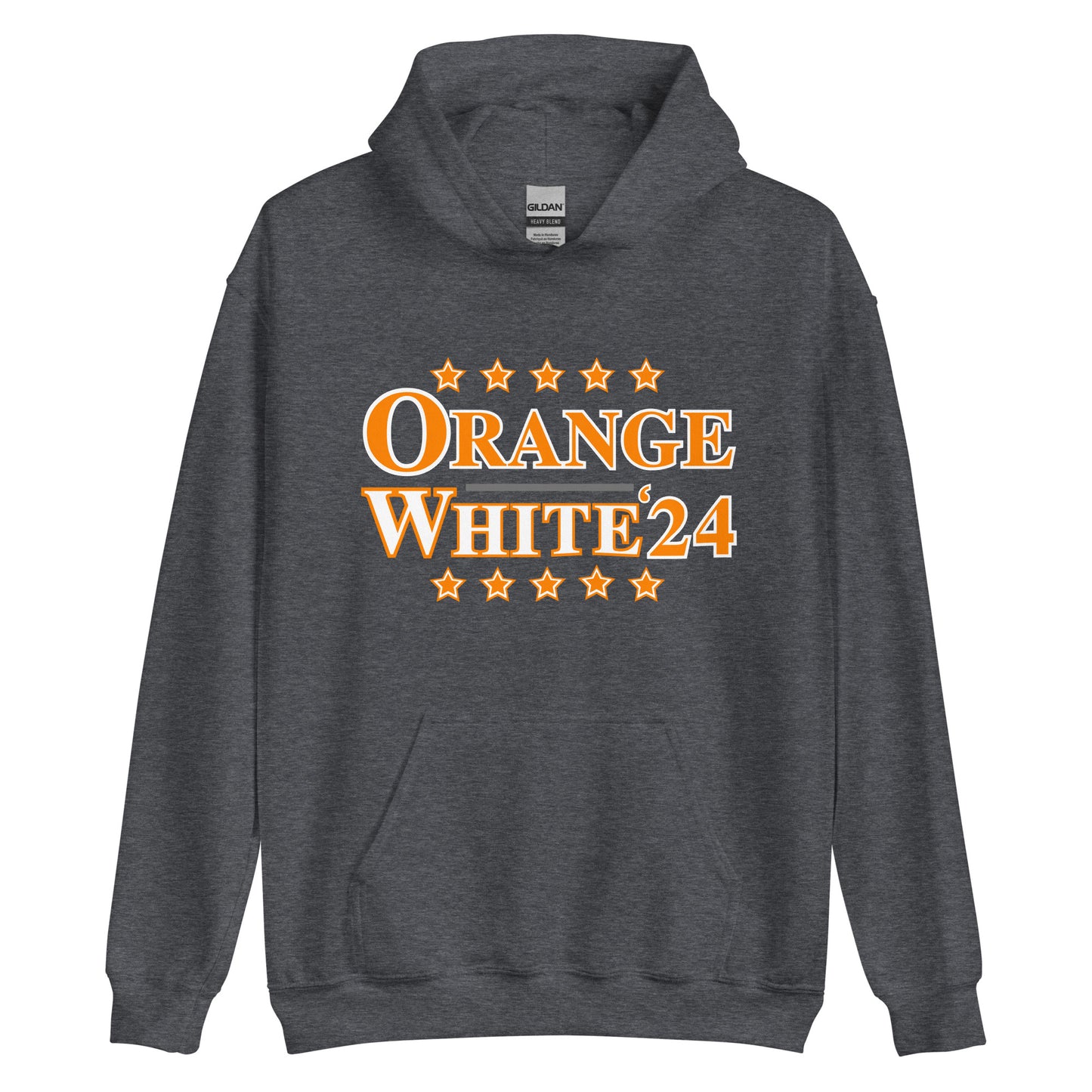 ORANGE/WHITE '24 ELECTION Unisex Hoodie