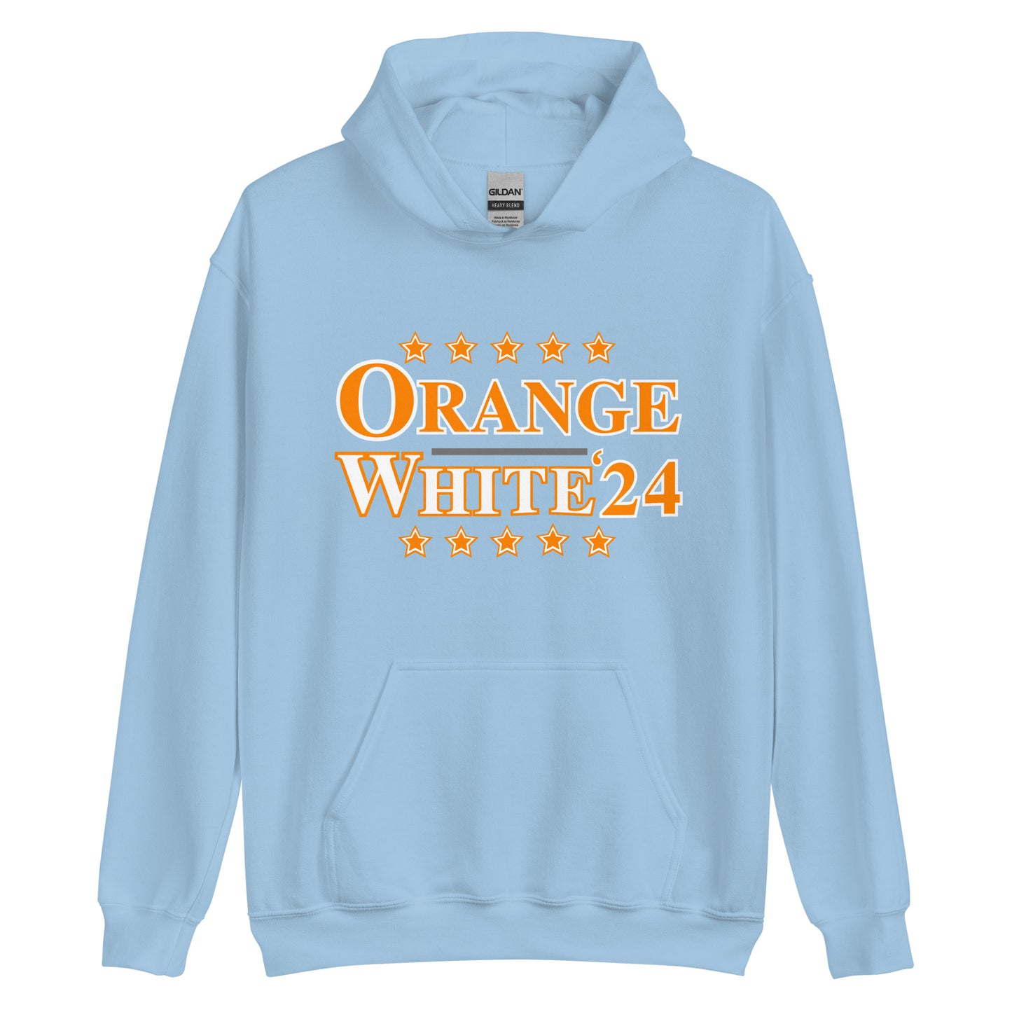 ORANGE/WHITE '24 ELECTION Unisex Hoodie