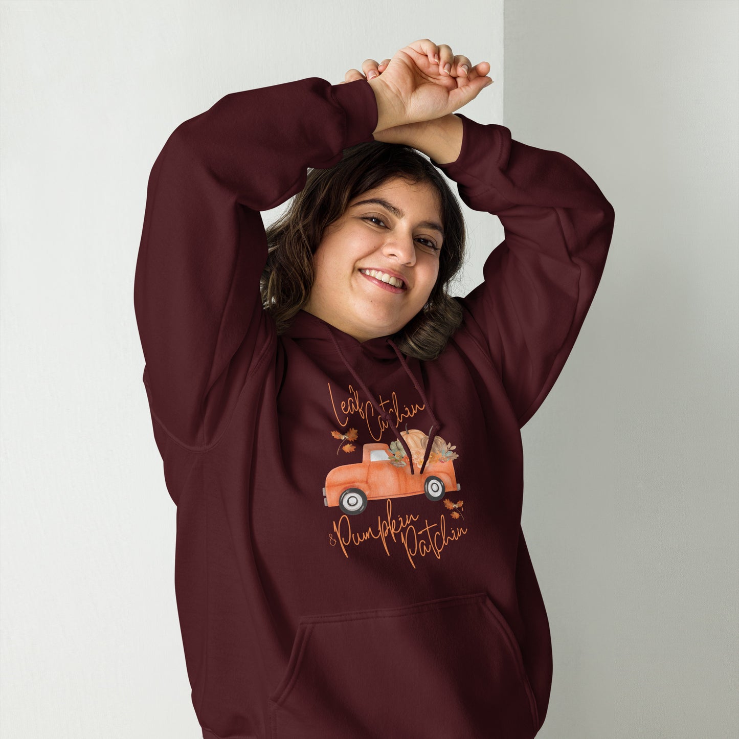 Leaf Catchin' & Pumpkin Patchin' Unisex Hoodie