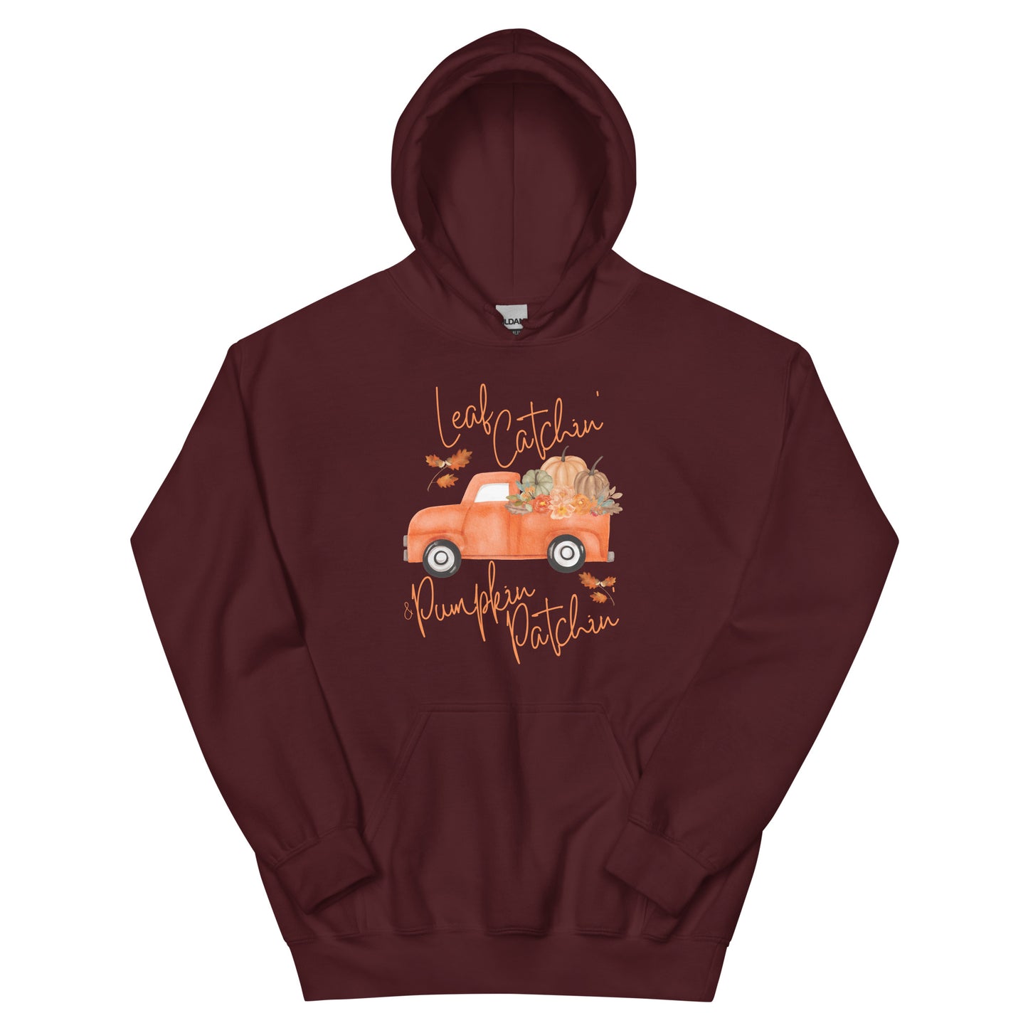 Leaf Catchin' & Pumpkin Patchin' Unisex Hoodie