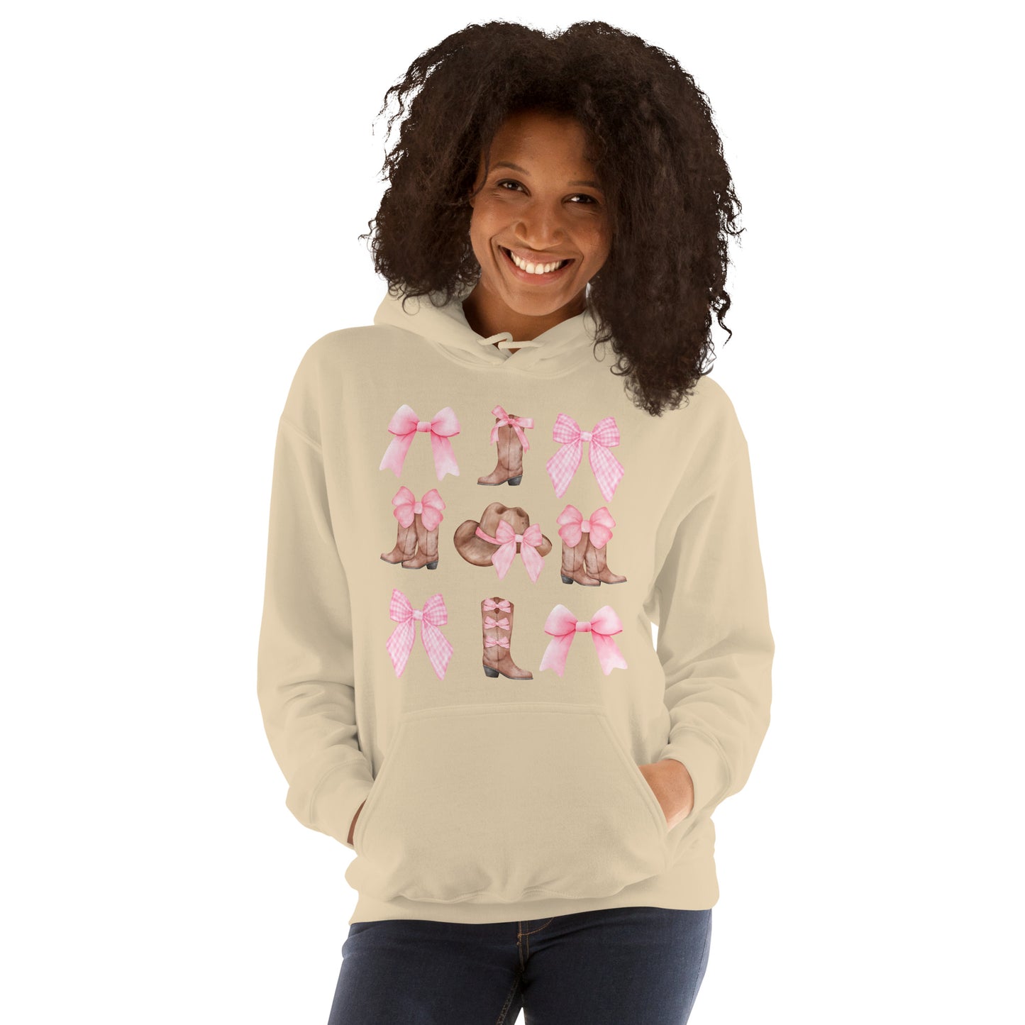 Boots n Bows Unisex Hoodie