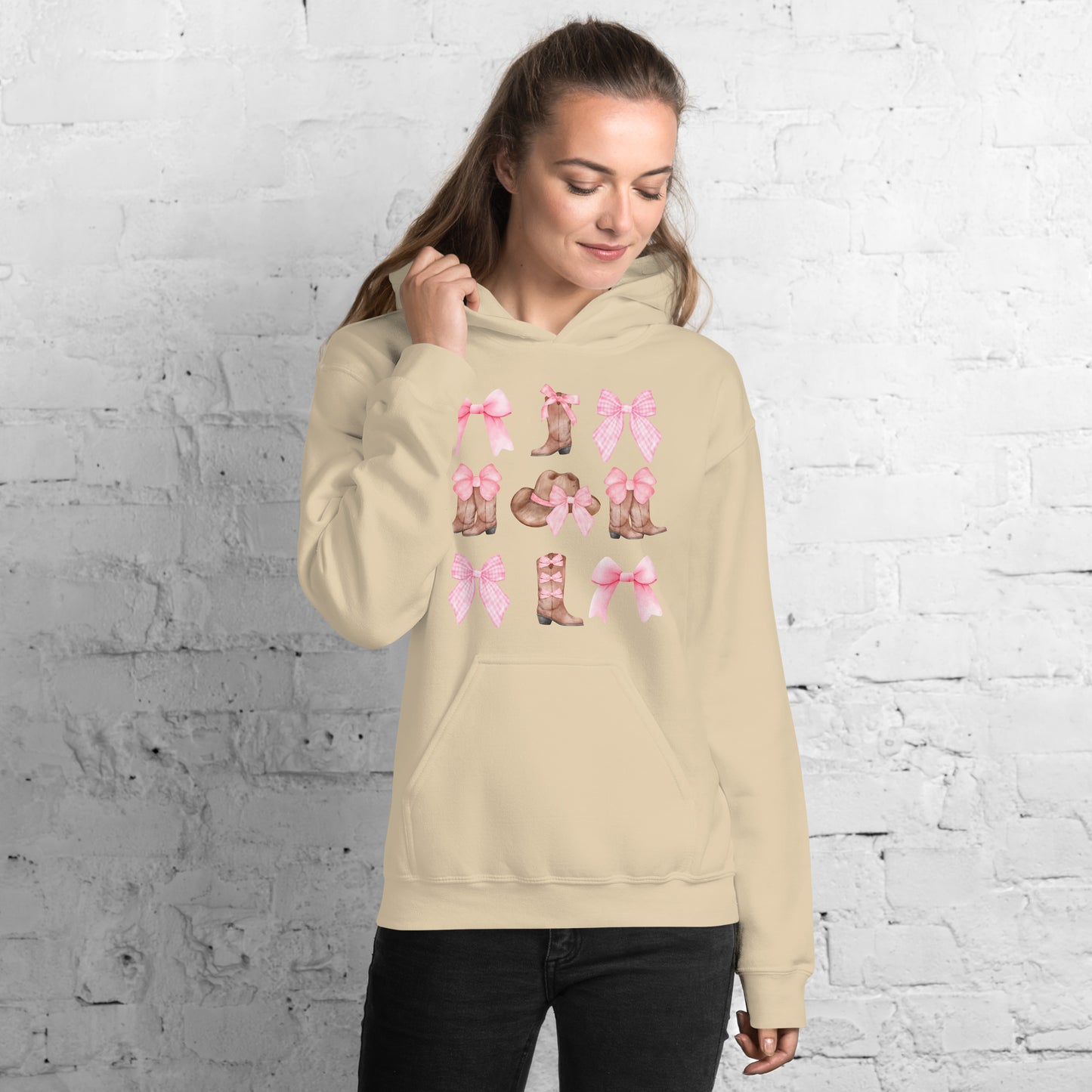 Boots n Bows Unisex Hoodie