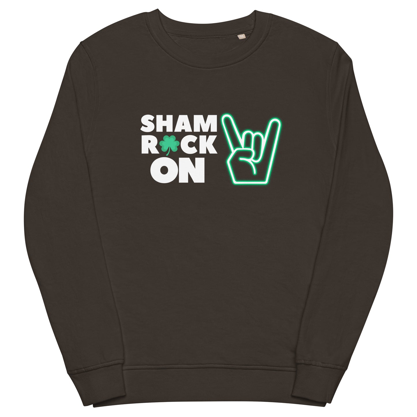 ShamROCK ON Unisex organic sweatshirt