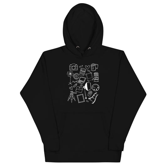 PHOTOGRAPHY DOODLES Unisex Hoodie