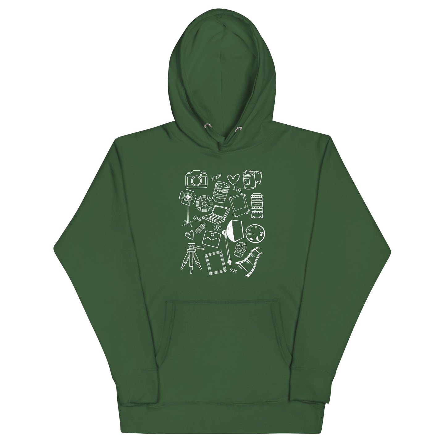 PHOTOGRAPHY DOODLES Unisex Hoodie