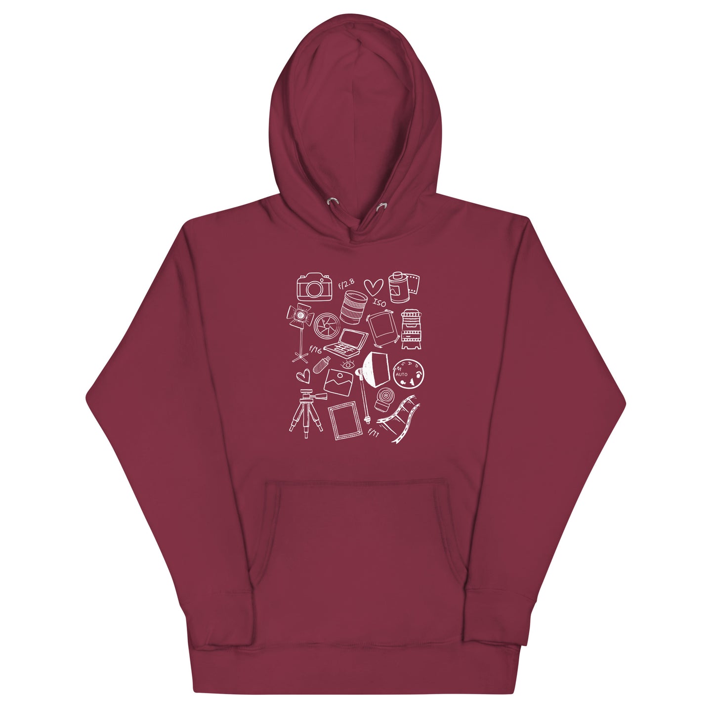 PHOTOGRAPHY DOODLES Unisex Hoodie