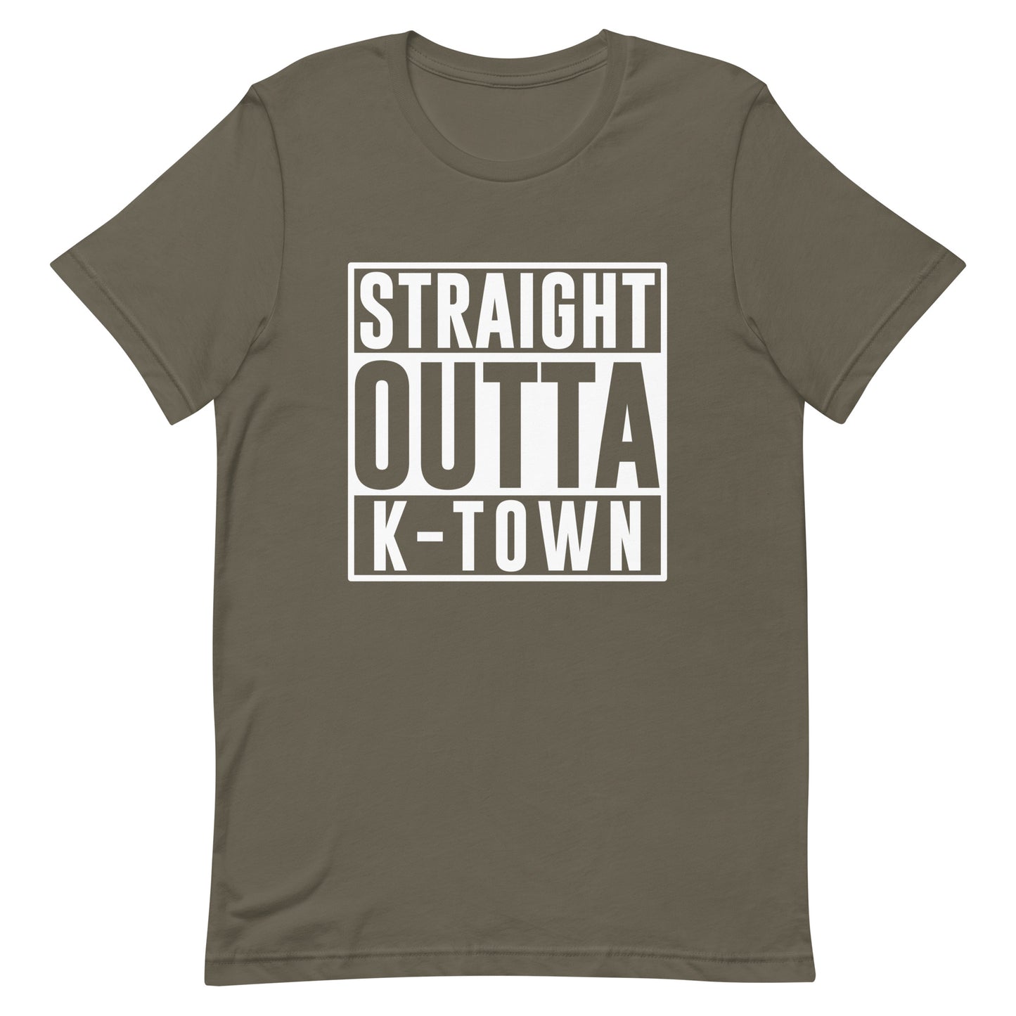 Straight Outta K-town Unisex t-shirt