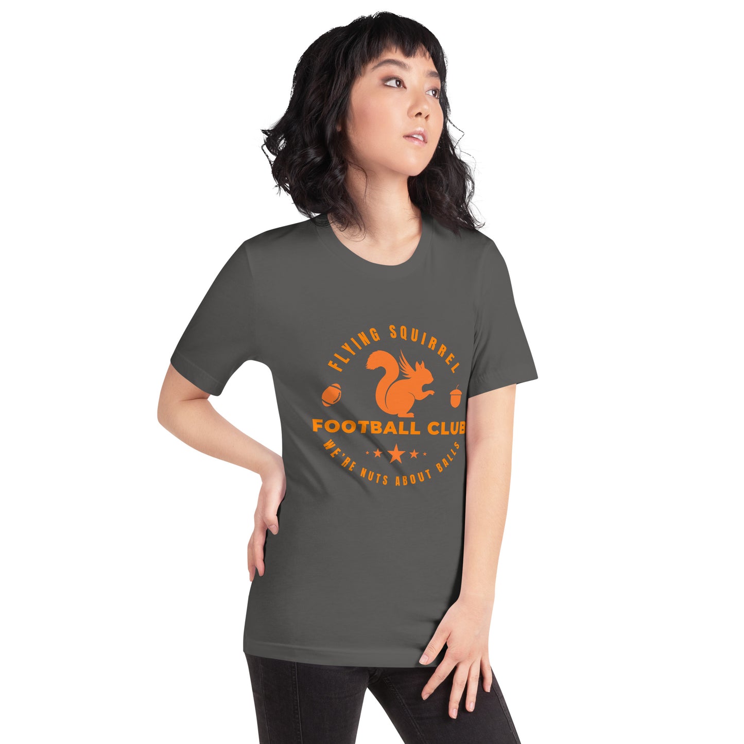 Flyin Squirrel Football Club Unisex t-shirt