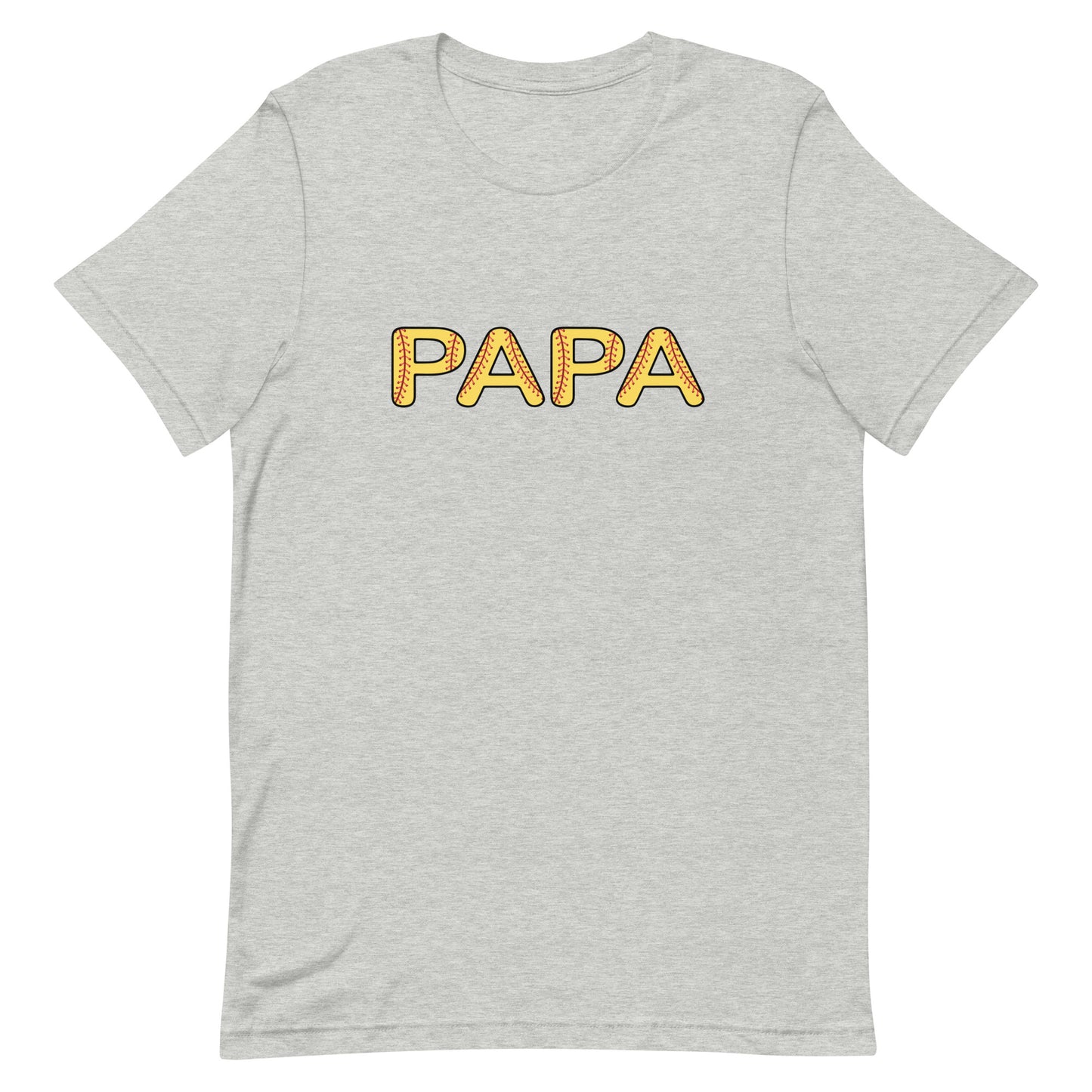 Softball PAPA Unisex t-shirt