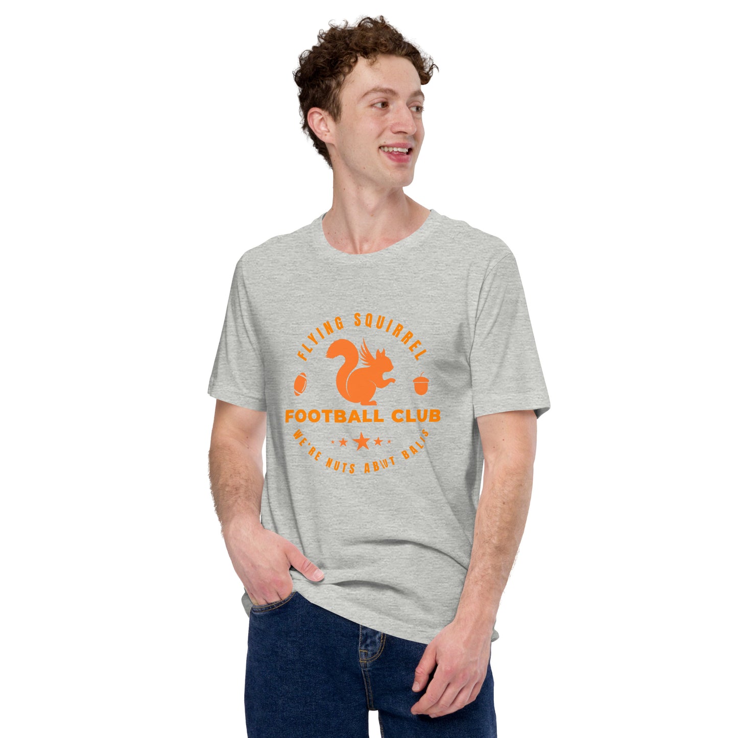 Flyin Squirrel Football Club Unisex t-shirt