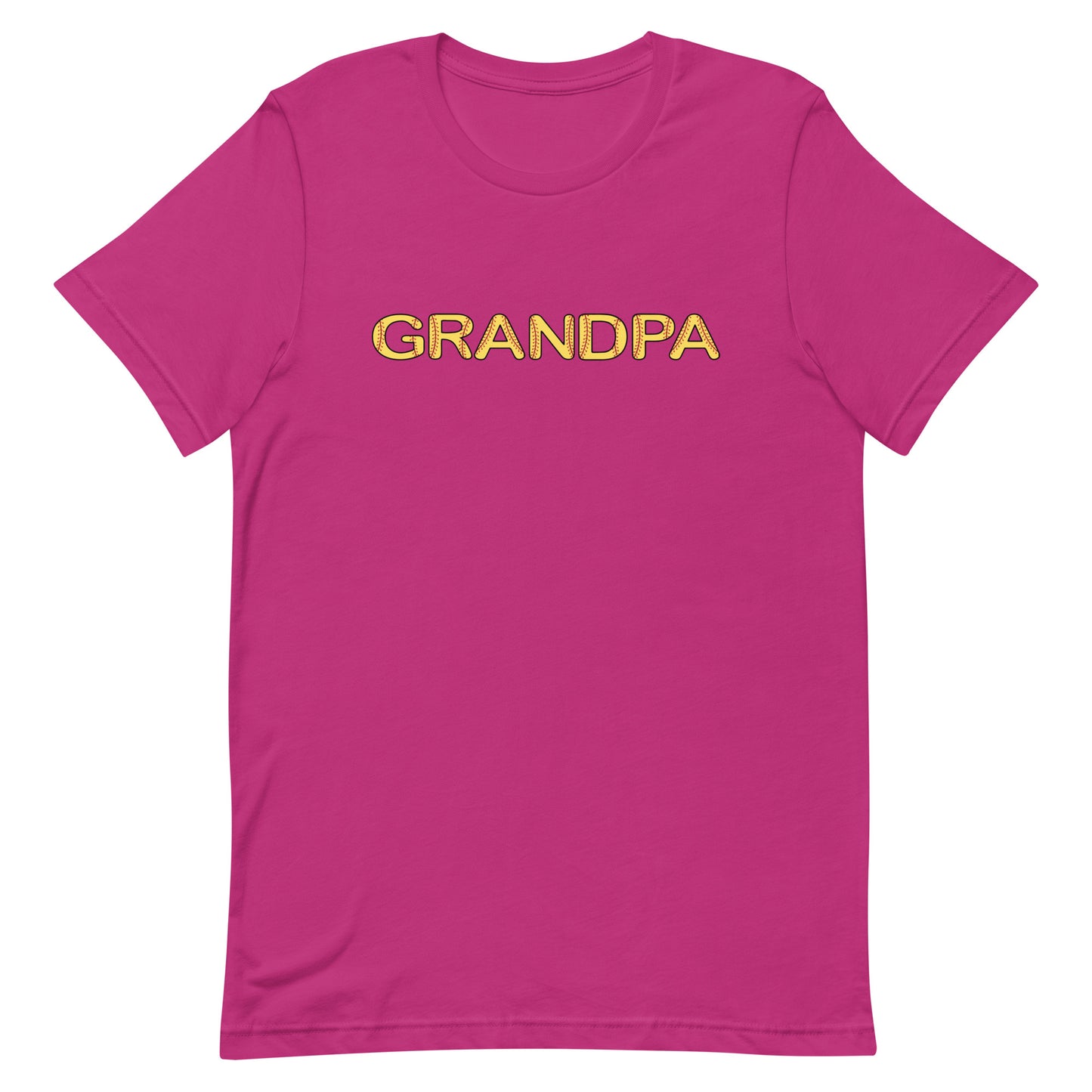 Softball GRANDPA Unisex t-shirt