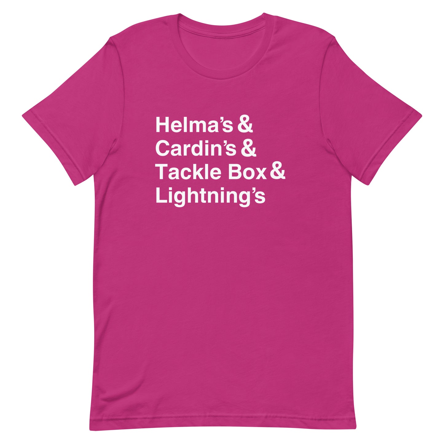 East Knox Restaurants Unisex t-shirt