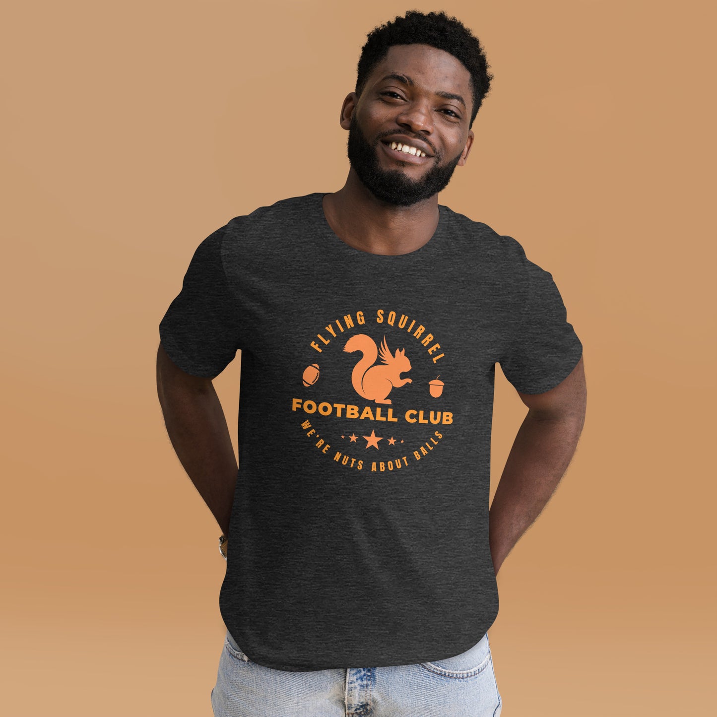 Flyin Squirrel Football Club Unisex t-shirt