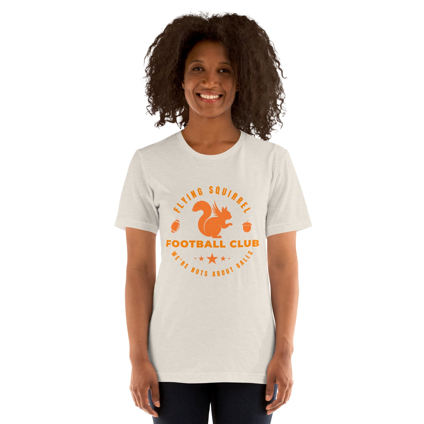 Flyin Squirrel Football Club Unisex t-shirt