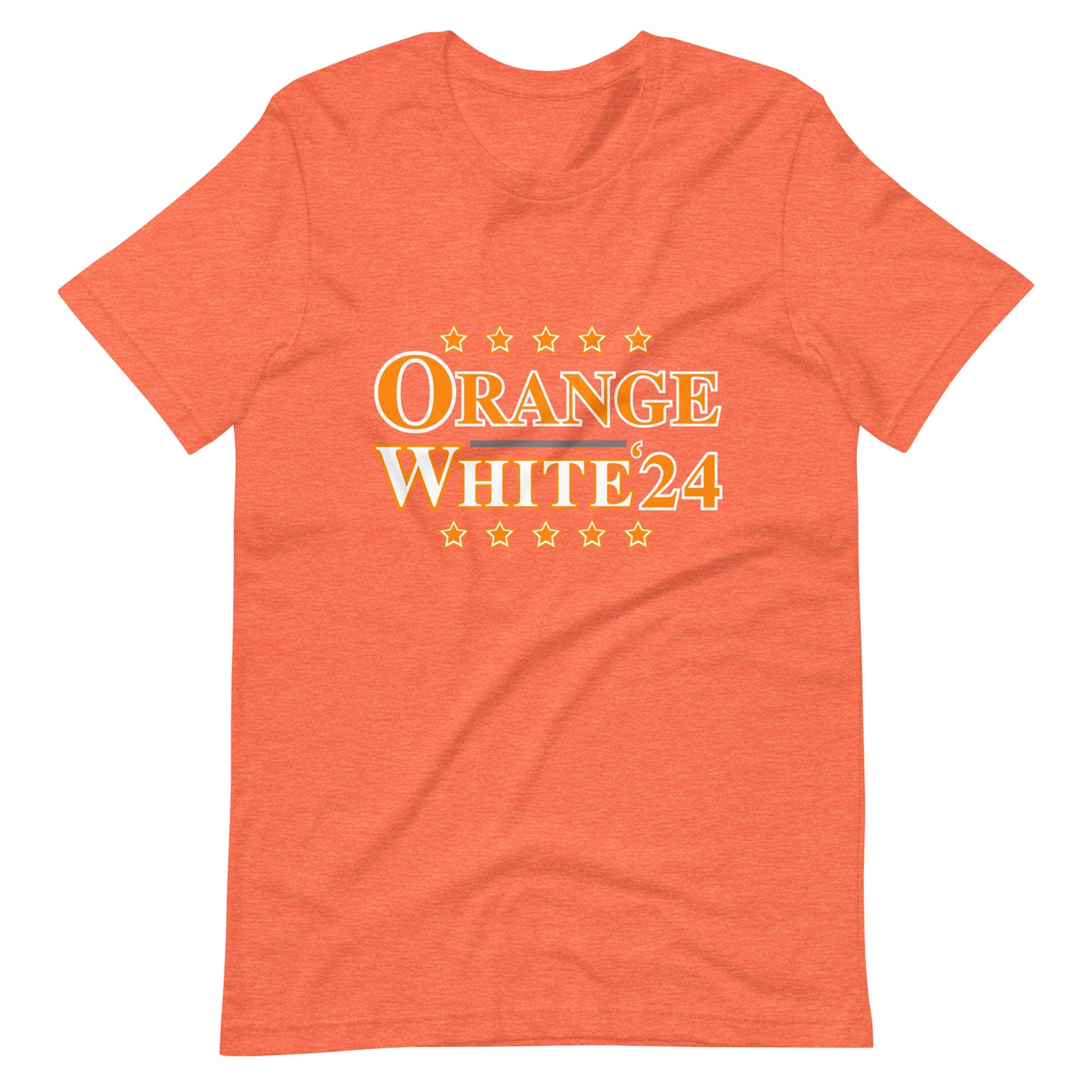 ORANGE/WHITE '24 Election Unisex t-shirt