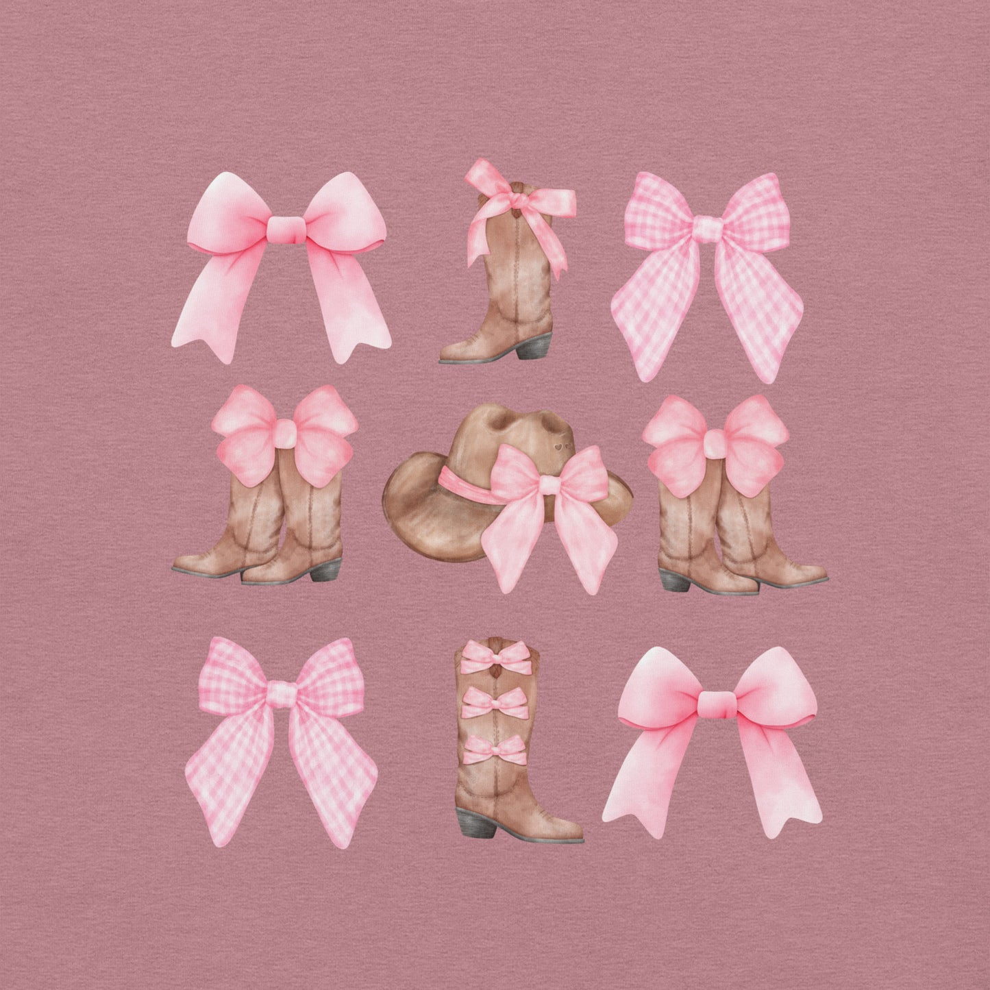 Boots n Bows Unisex t-shirt