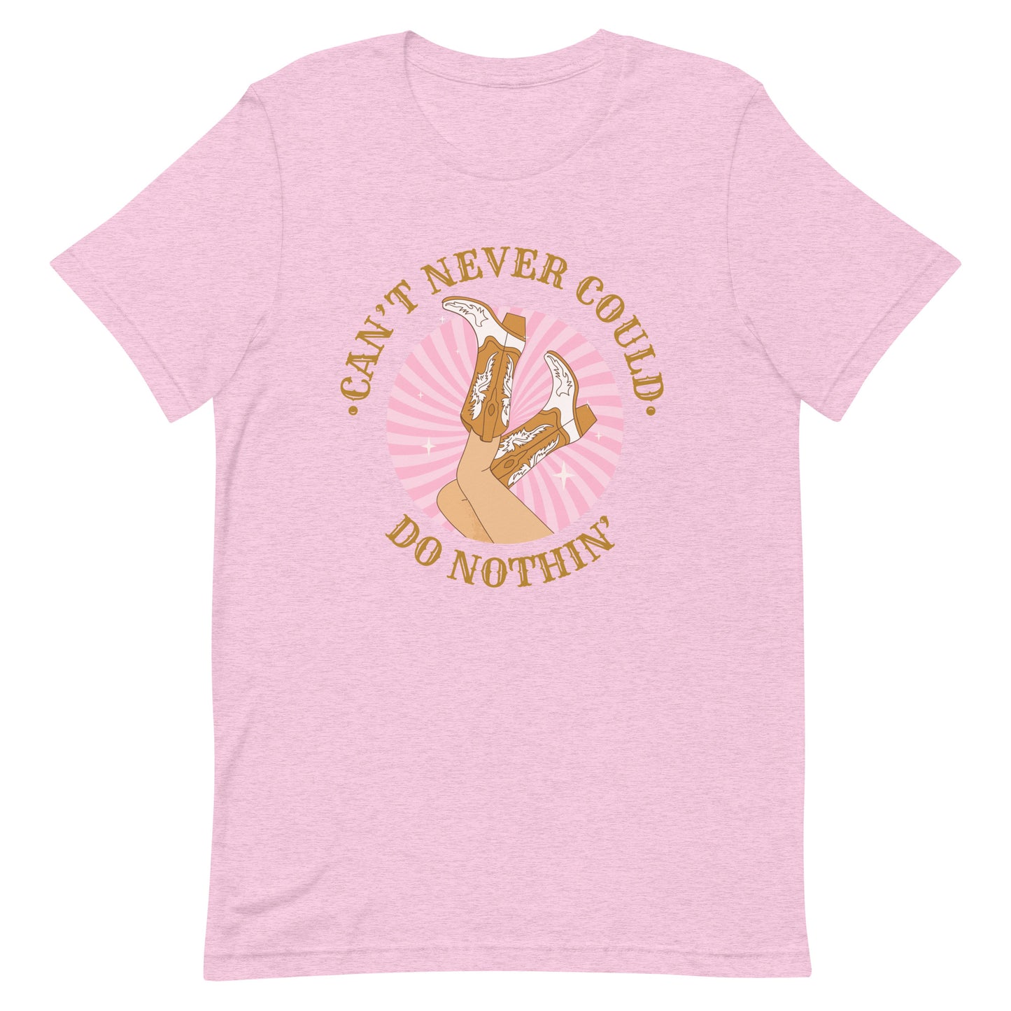Can't Never Could Cowgirl Unisex t-shirt