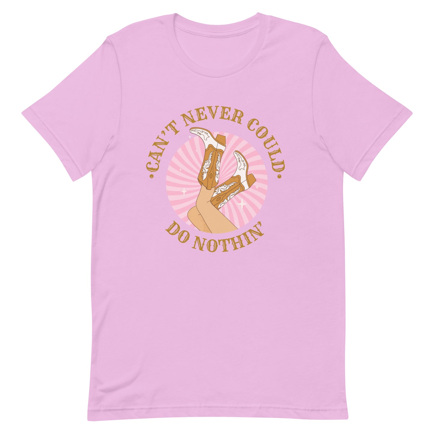 Can't Never Could Cowgirl Unisex t-shirt