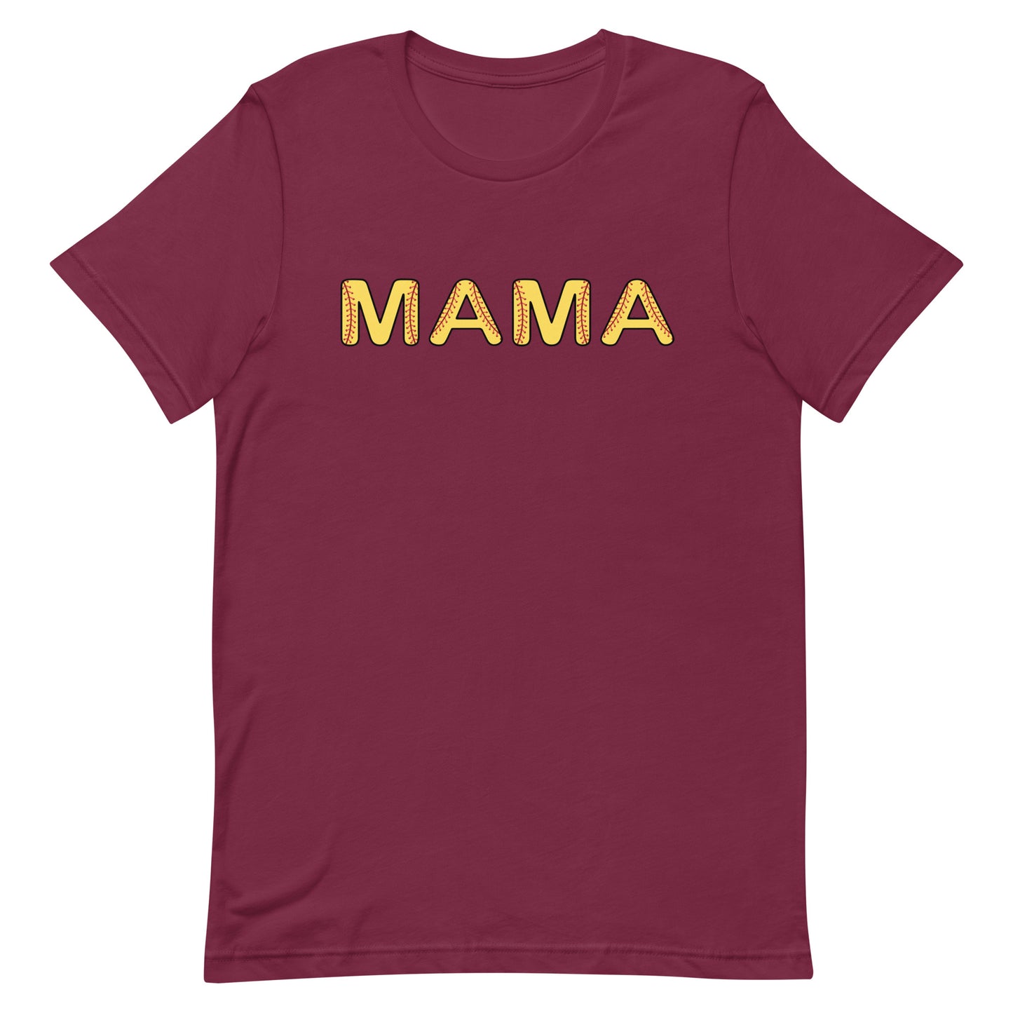 Softball MAMA Adult Unisex t-shirt
