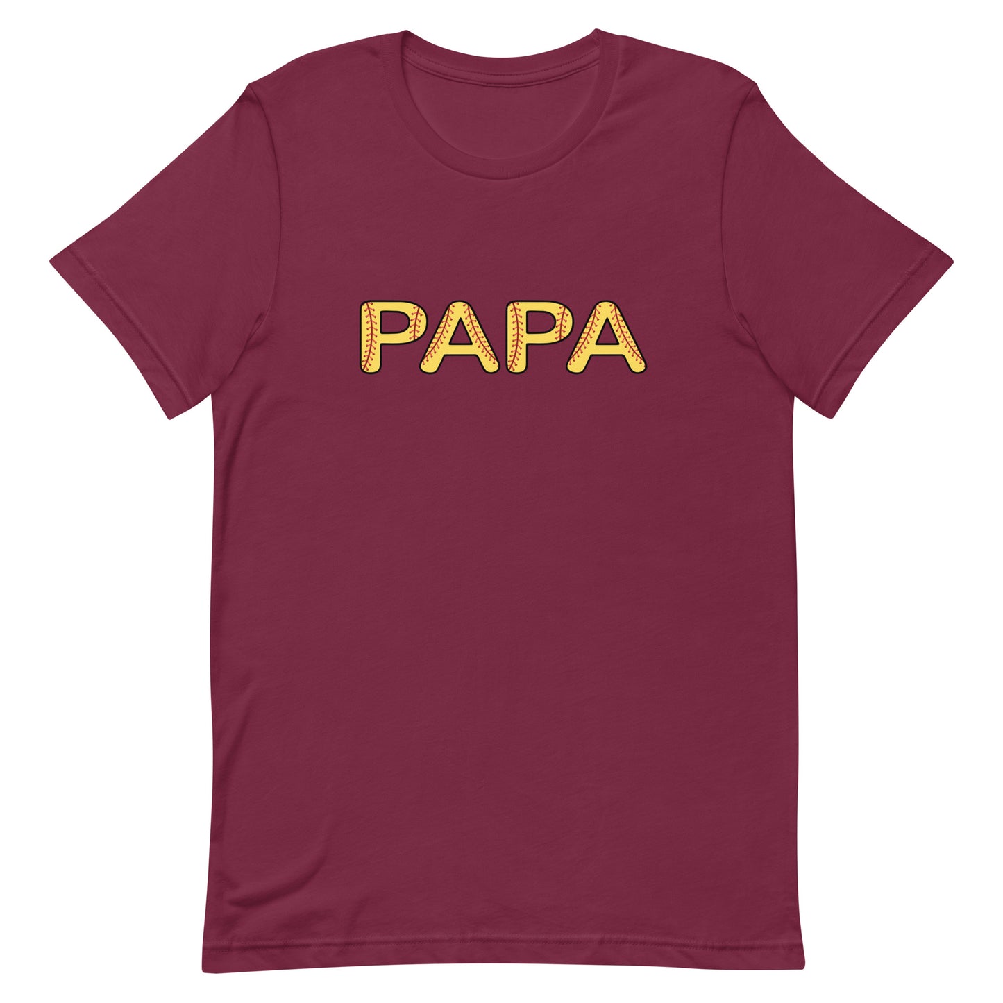 Softball PAPA Unisex t-shirt