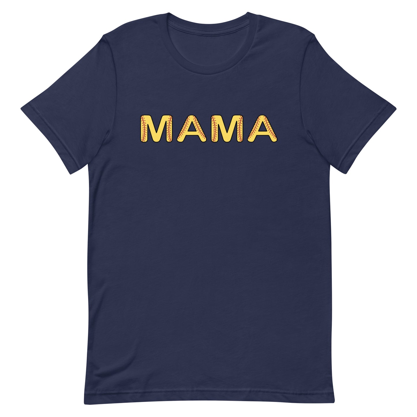 Softball MAMA Adult Unisex t-shirt