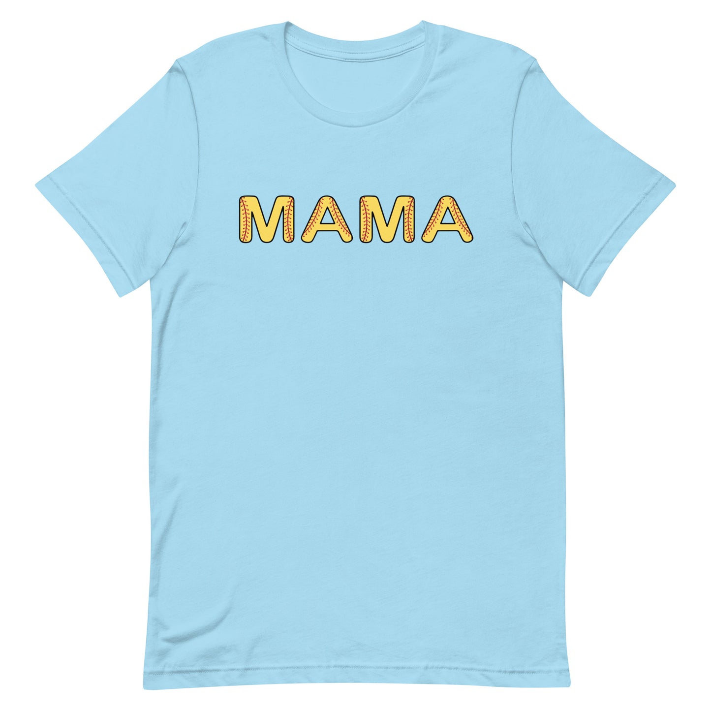 Softball MAMA Adult Unisex t-shirt