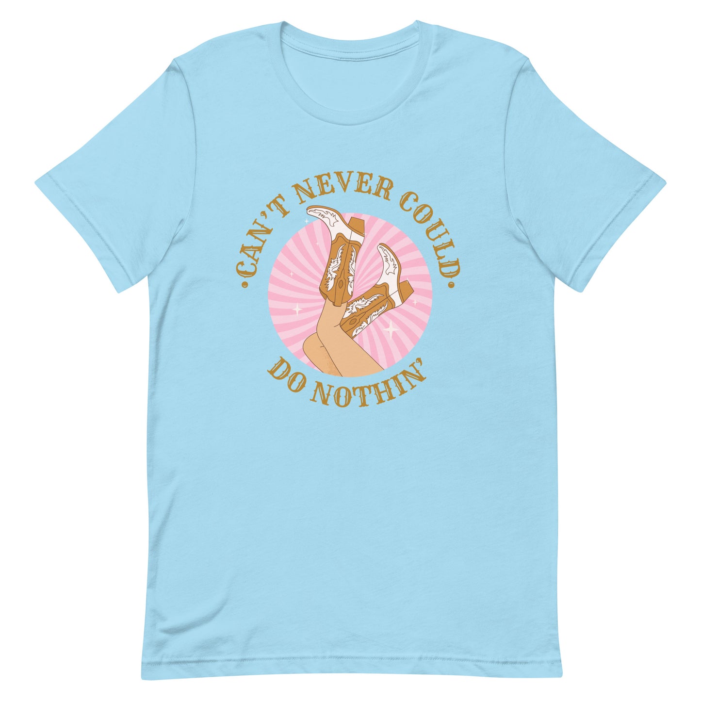 Can't Never Could Cowgirl Unisex t-shirt