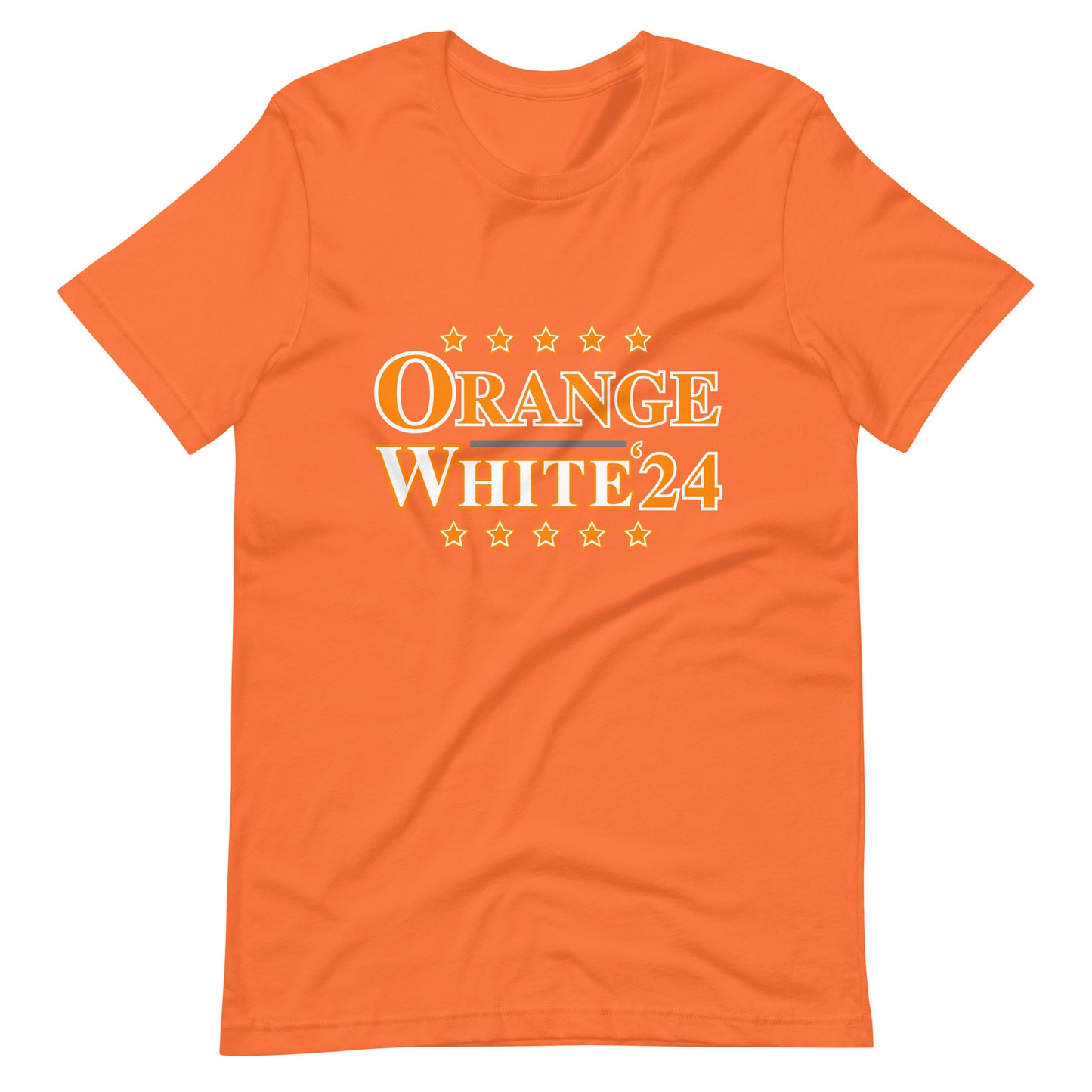 ORANGE/WHITE '24 Election Unisex t-shirt