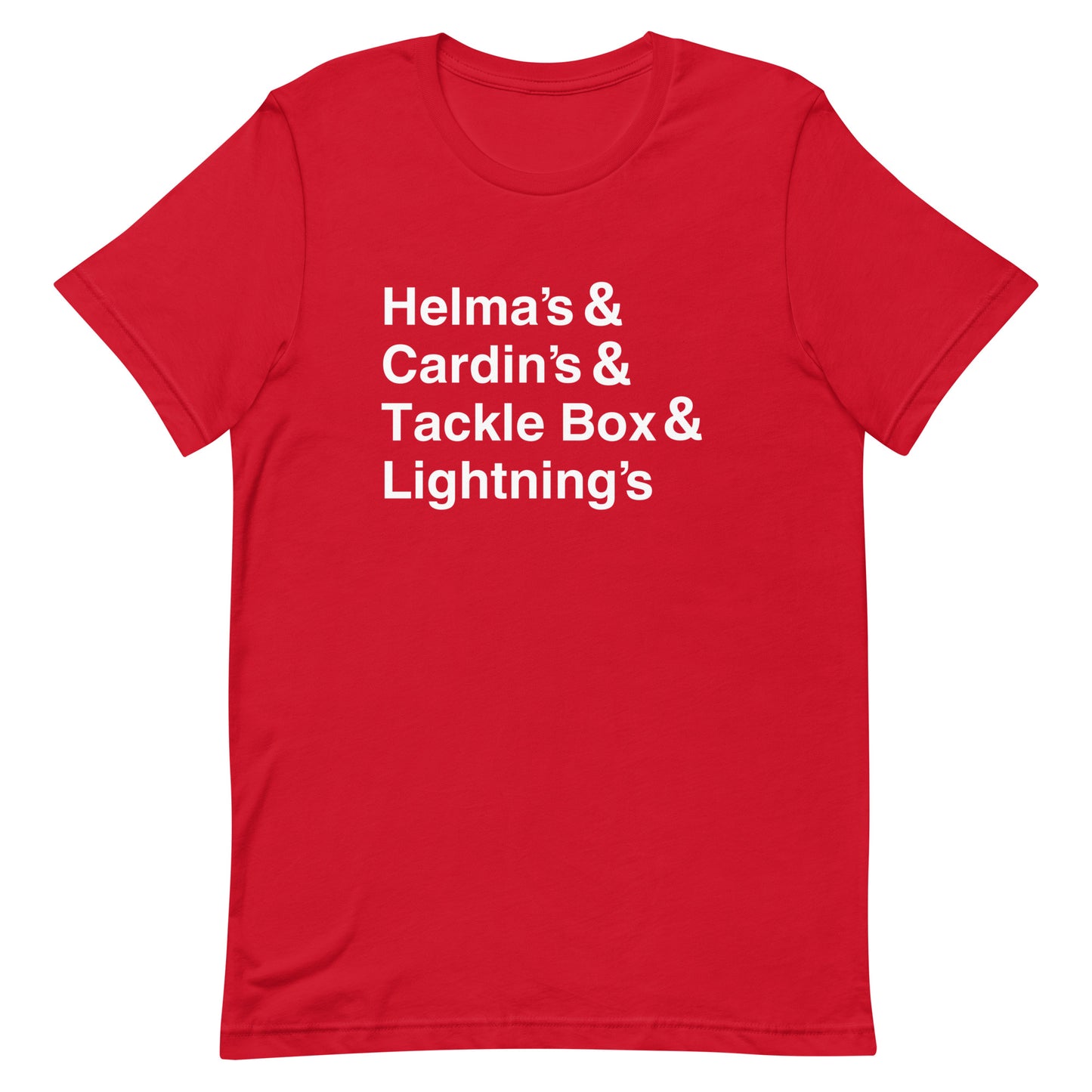 East Knox Restaurants Unisex t-shirt