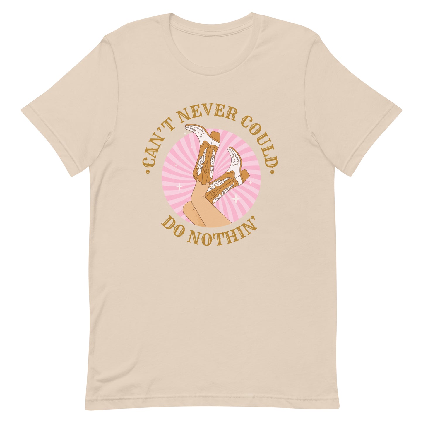 Can't Never Could Cowgirl Unisex t-shirt