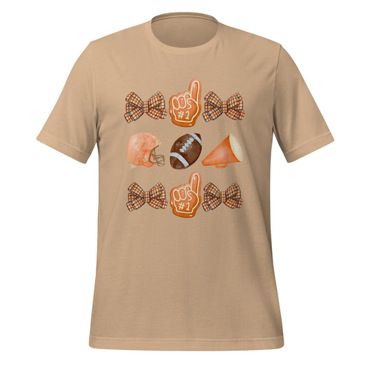 Vintage Fall Football Unisex t-shirt