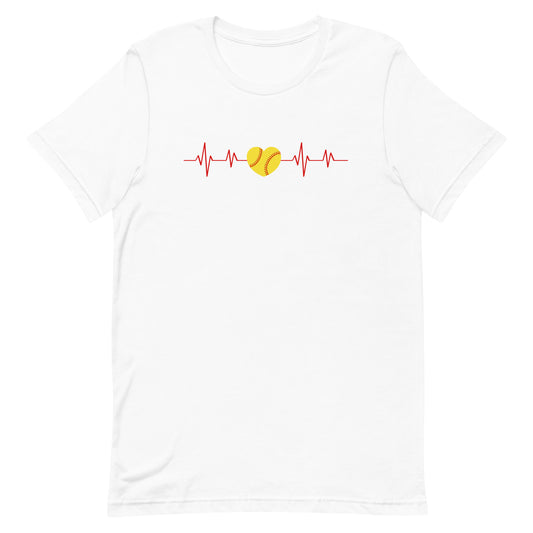 Softball is LIFE Adult Unisex t-shirt
