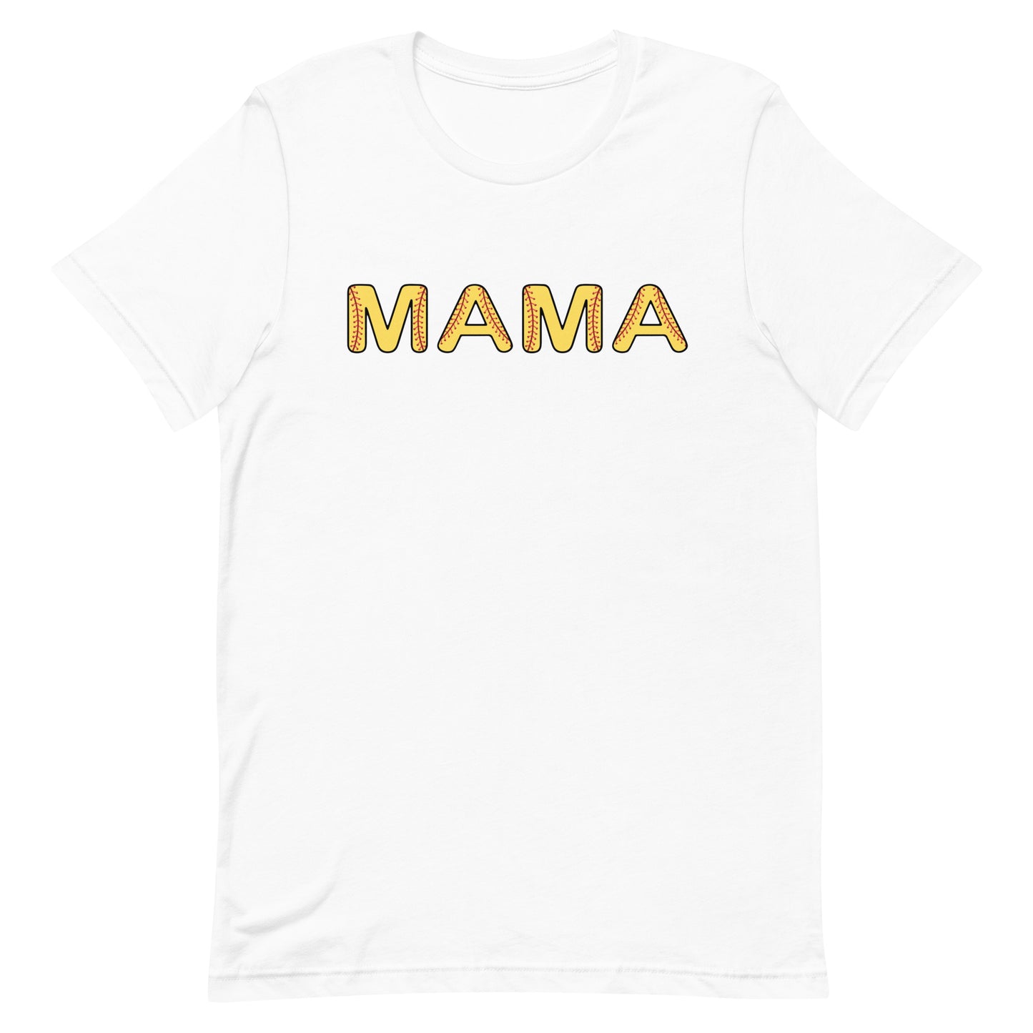 Softball MAMA Adult Unisex t-shirt